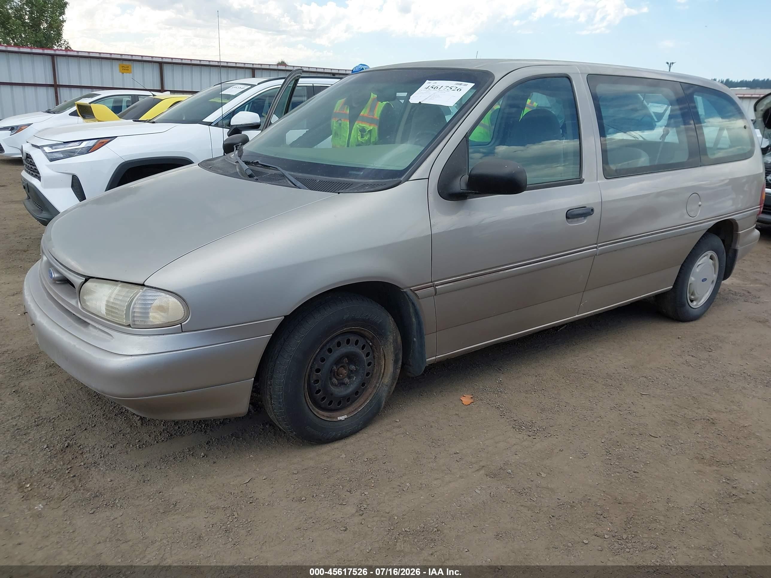 1997 Ford Windstar Gl/lx Gold vin: 2FMDA5140VBD20420
