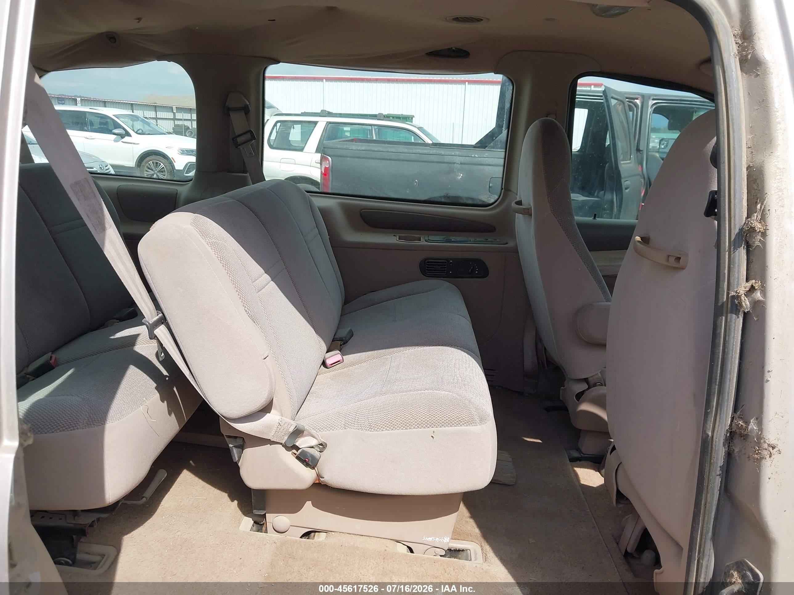 1997 Ford Windstar Gl/lx Gold vin: 2FMDA5140VBD20420