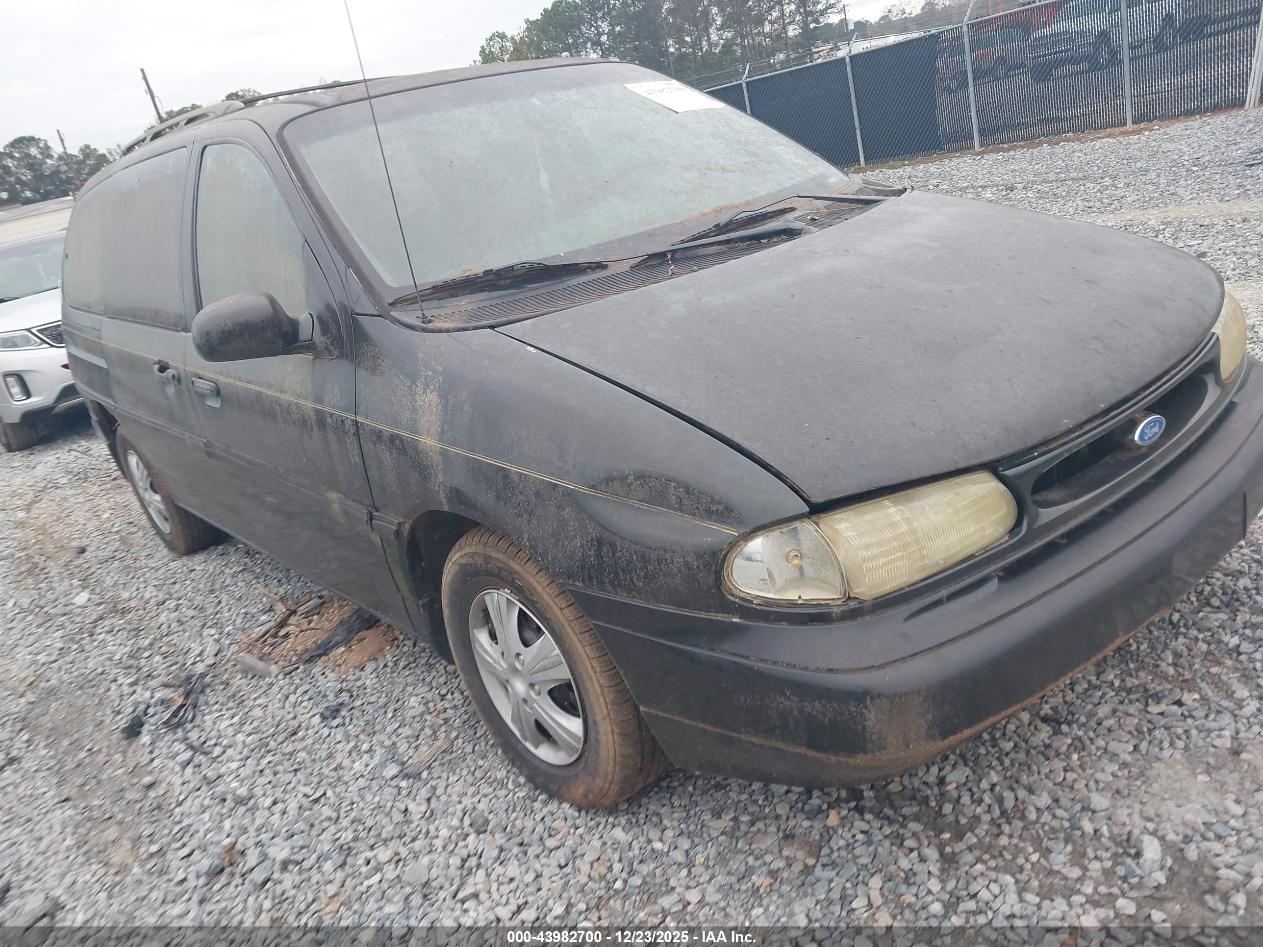 1995 Ford Windstar Wagon Gray vin: 2FMDA5142SBC59633