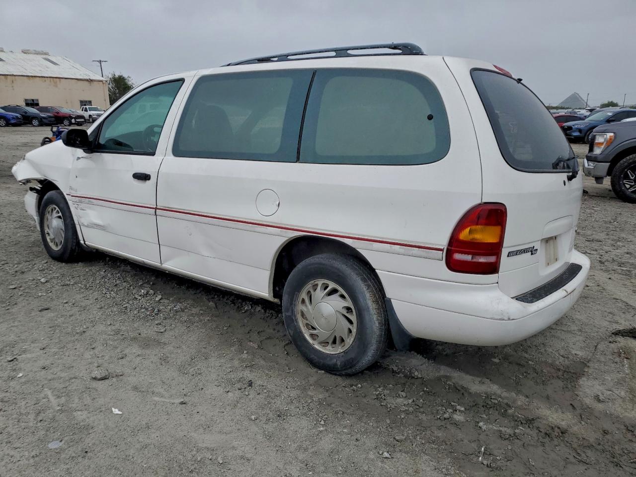 1995 Ford Windstar Wagon White vin: 2FMDA5142SBD10516