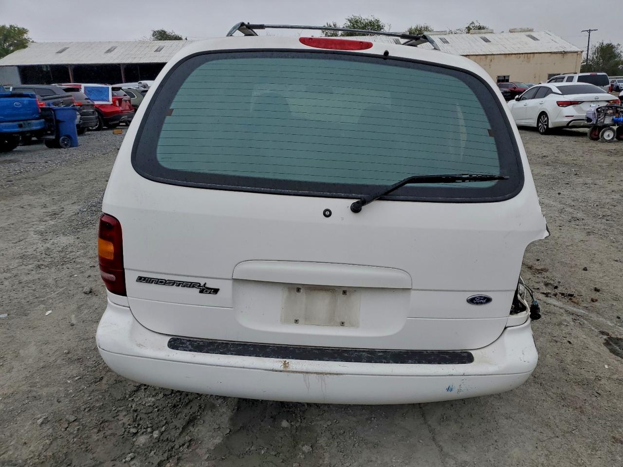 1995 Ford Windstar Wagon White vin: 2FMDA5142SBD10516