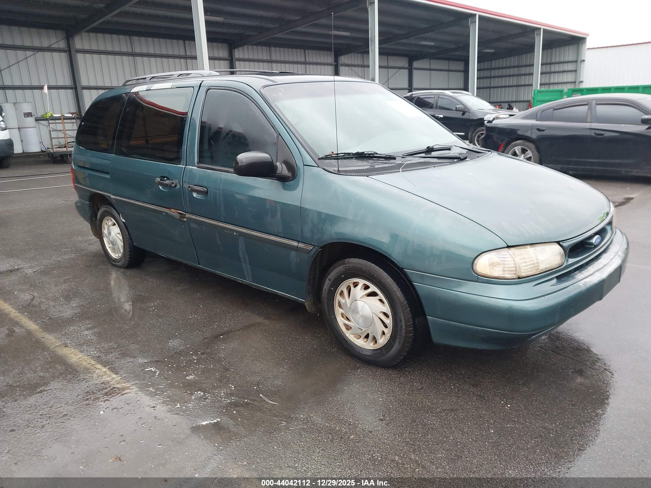 1997 Ford Windstar Gl/lx Green vin: 2FMDA5142VBC80292