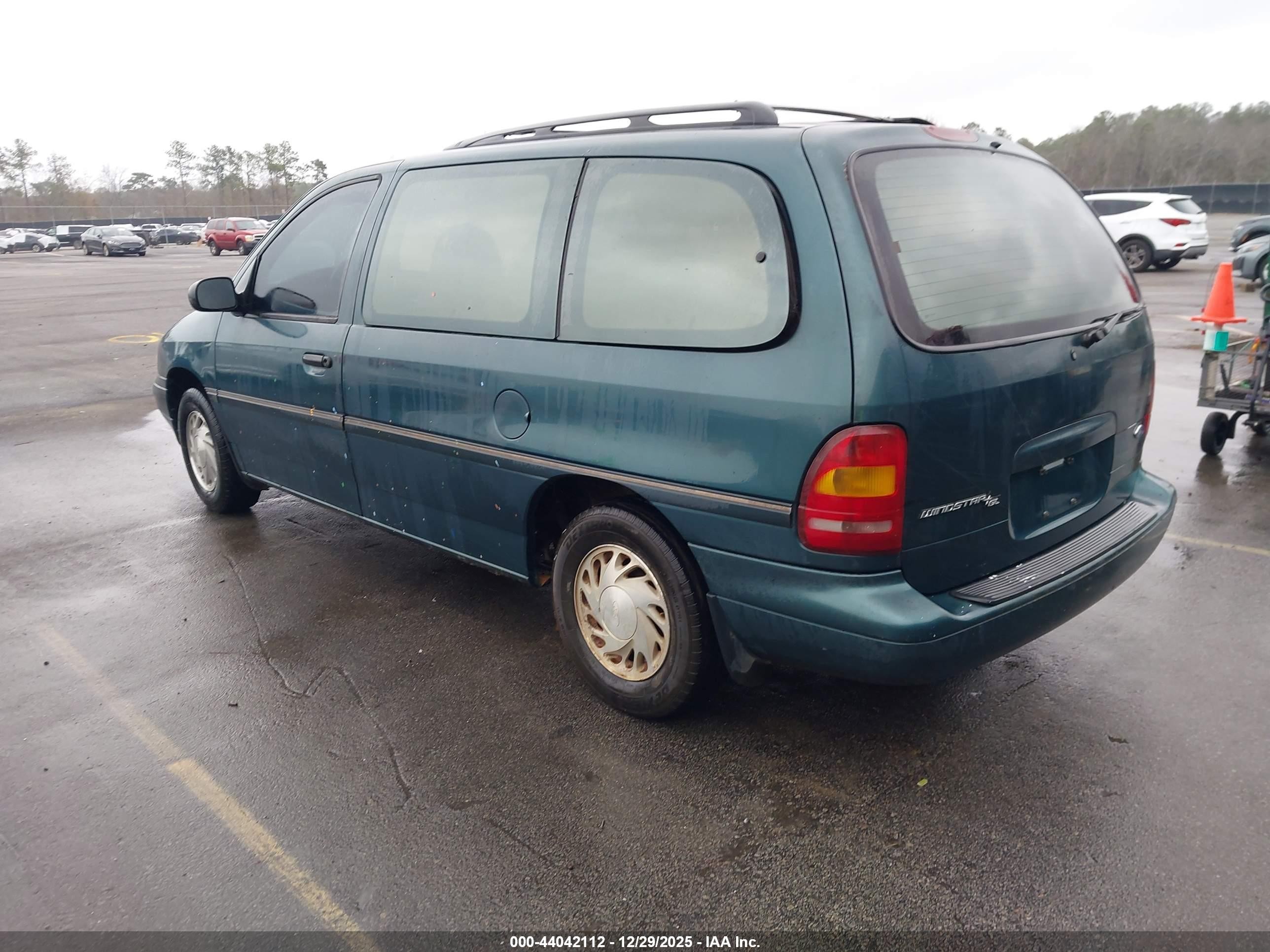 1997 Ford Windstar Gl/lx Green vin: 2FMDA5142VBC80292