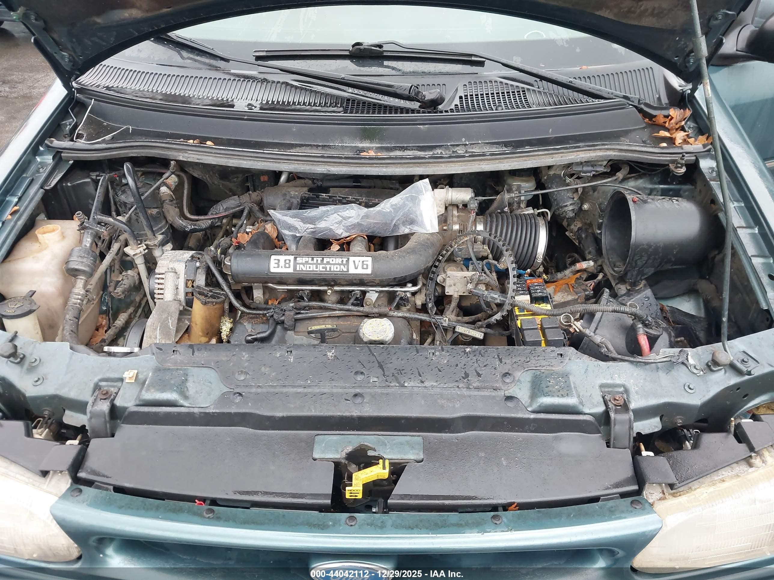 1997 Ford Windstar Gl/lx Green vin: 2FMDA5142VBC80292