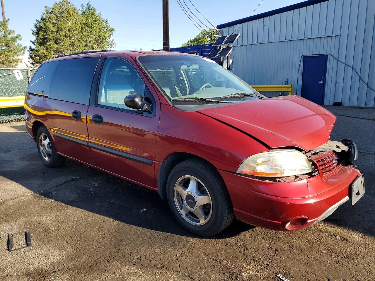 2002 Ford Windstar Lx Maroon vin: 2FMDA51432BB52882