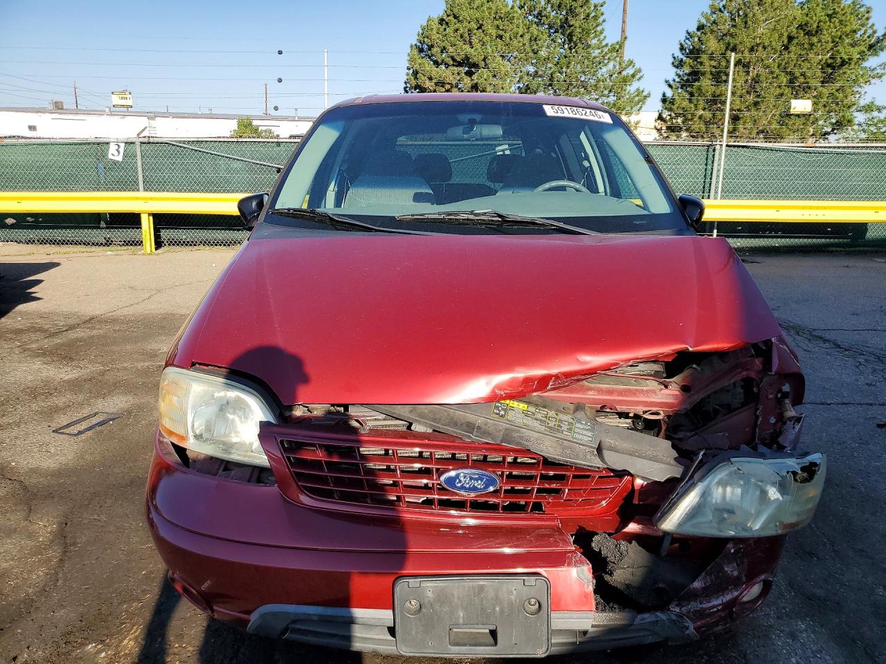 2002 Ford Windstar Lx Maroon vin: 2FMDA51432BB52882