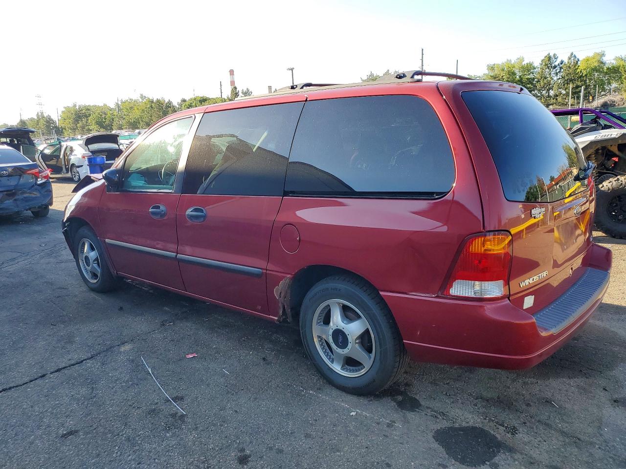2002 Ford Windstar Lx Maroon vin: 2FMDA51432BB52882
