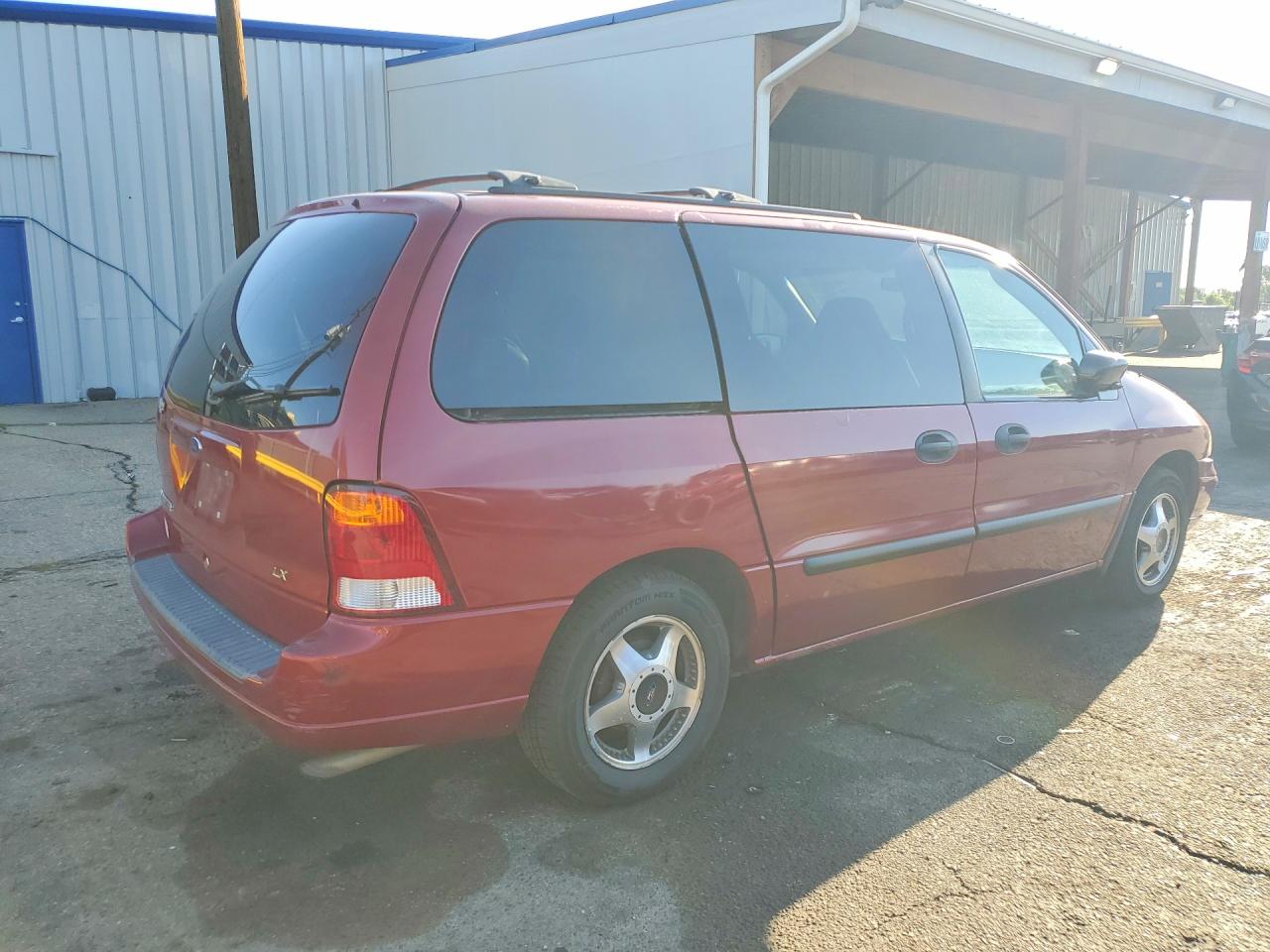 2002 Ford Windstar Lx Maroon vin: 2FMDA51432BB52882