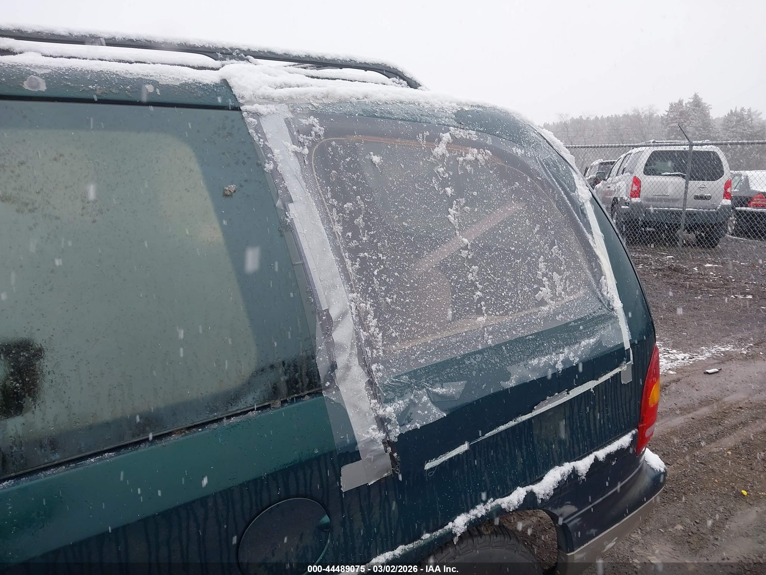 1995 Ford Windstar Wagon Green vin: 2FMDA5143SBA52961