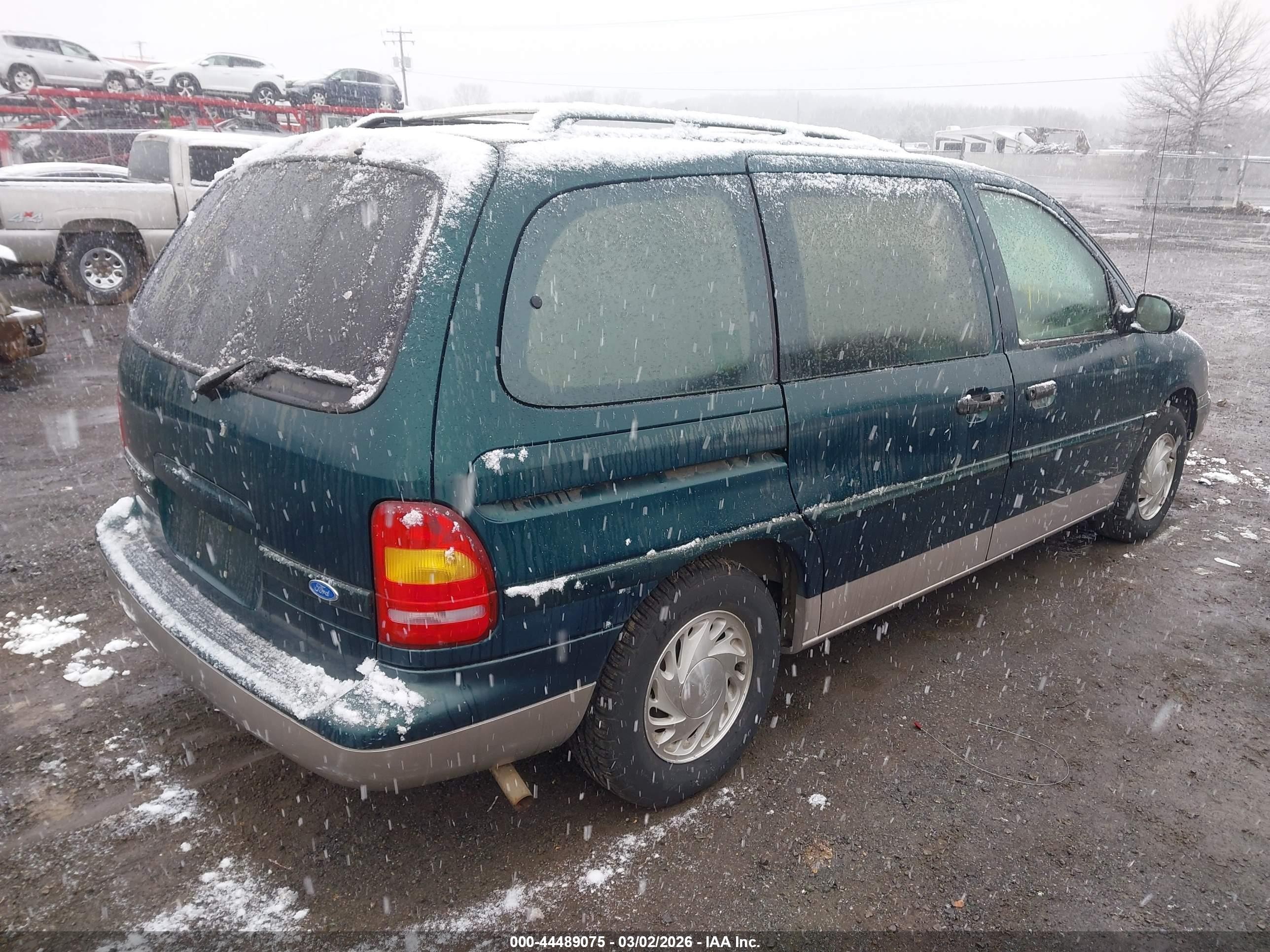 1995 Ford Windstar Wagon Green vin: 2FMDA5143SBA52961