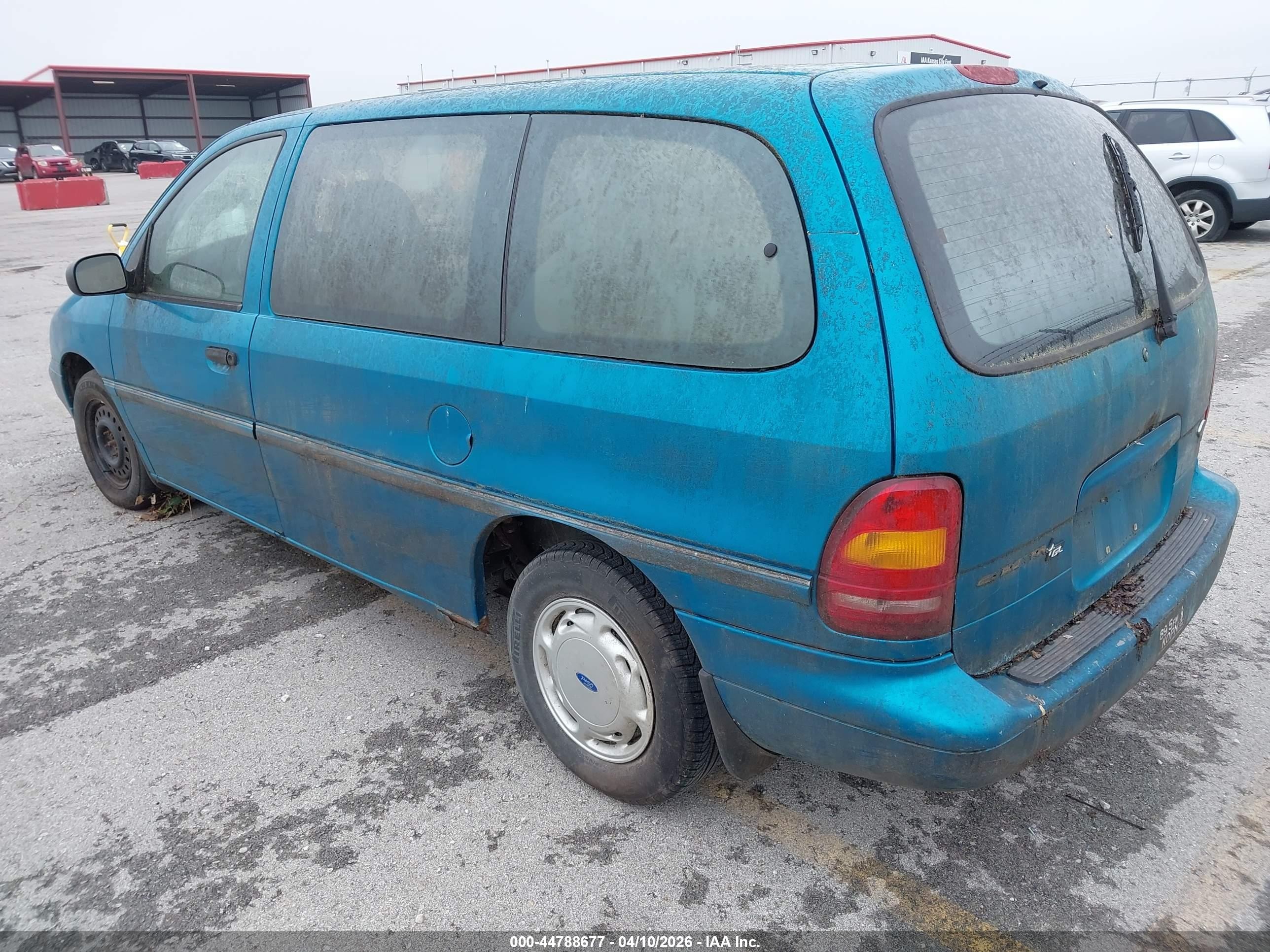 1995 Ford Windstar Wagon Teal vin: 2FMDA5143SBB38626