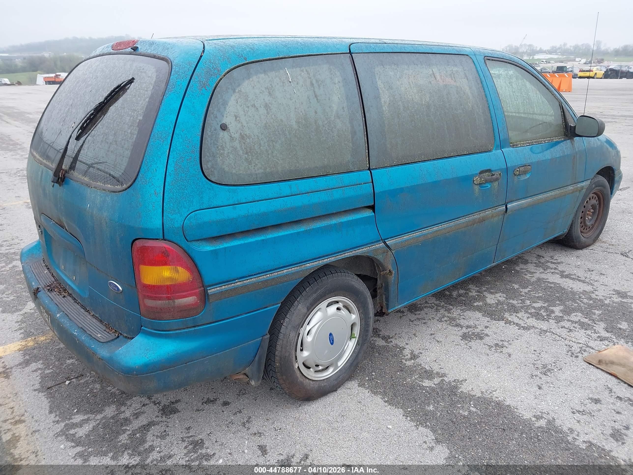 1995 Ford Windstar Wagon Teal vin: 2FMDA5143SBB38626
