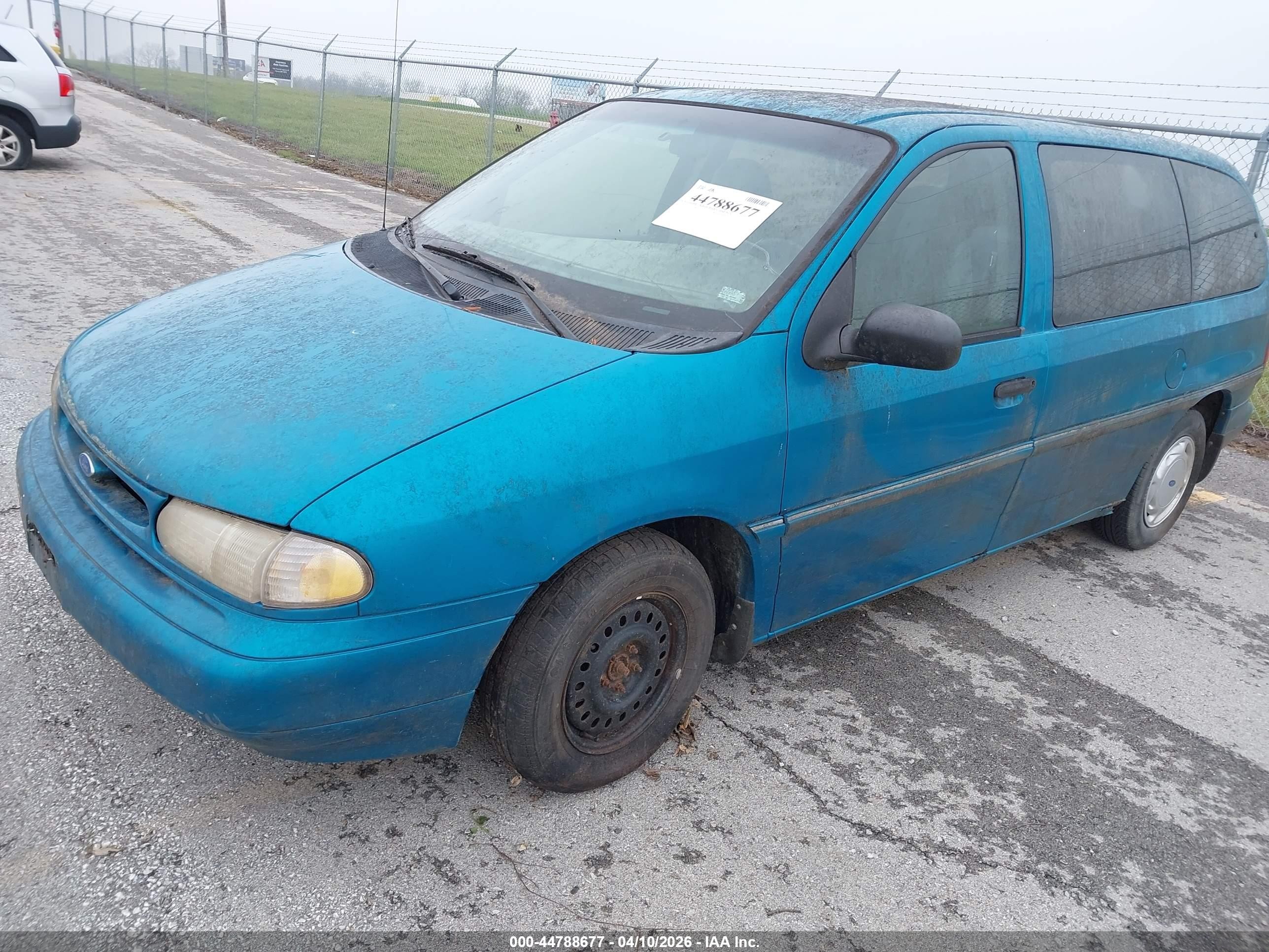 1995 Ford Windstar Wagon Teal vin: 2FMDA5143SBB38626