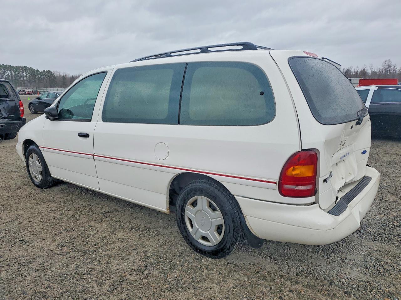 1995 Ford Windstar Wagon White vin: 2FMDA5143SBB79743
