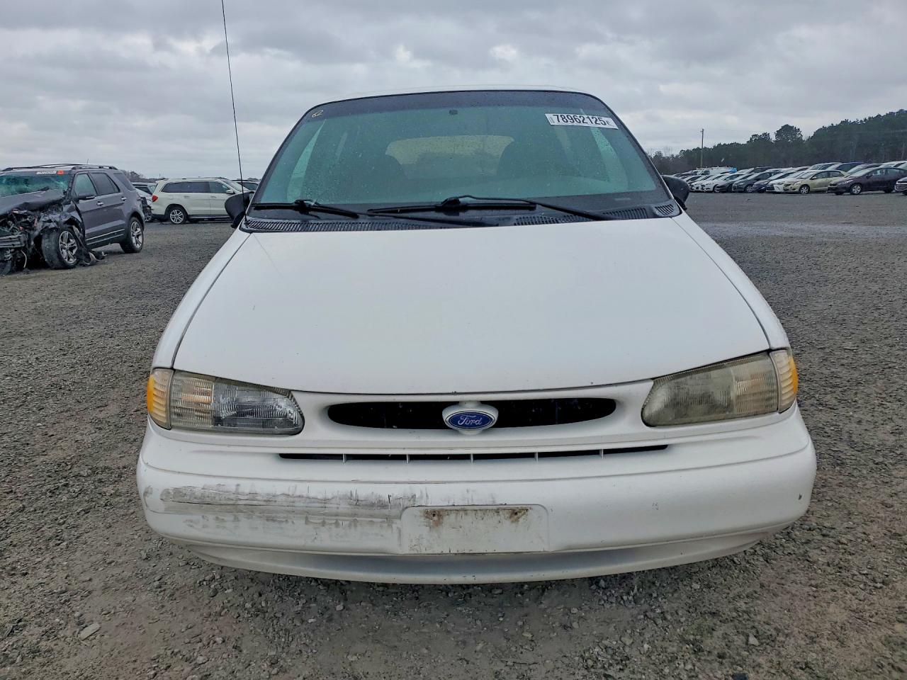 1995 Ford Windstar Wagon White vin: 2FMDA5143SBB79743