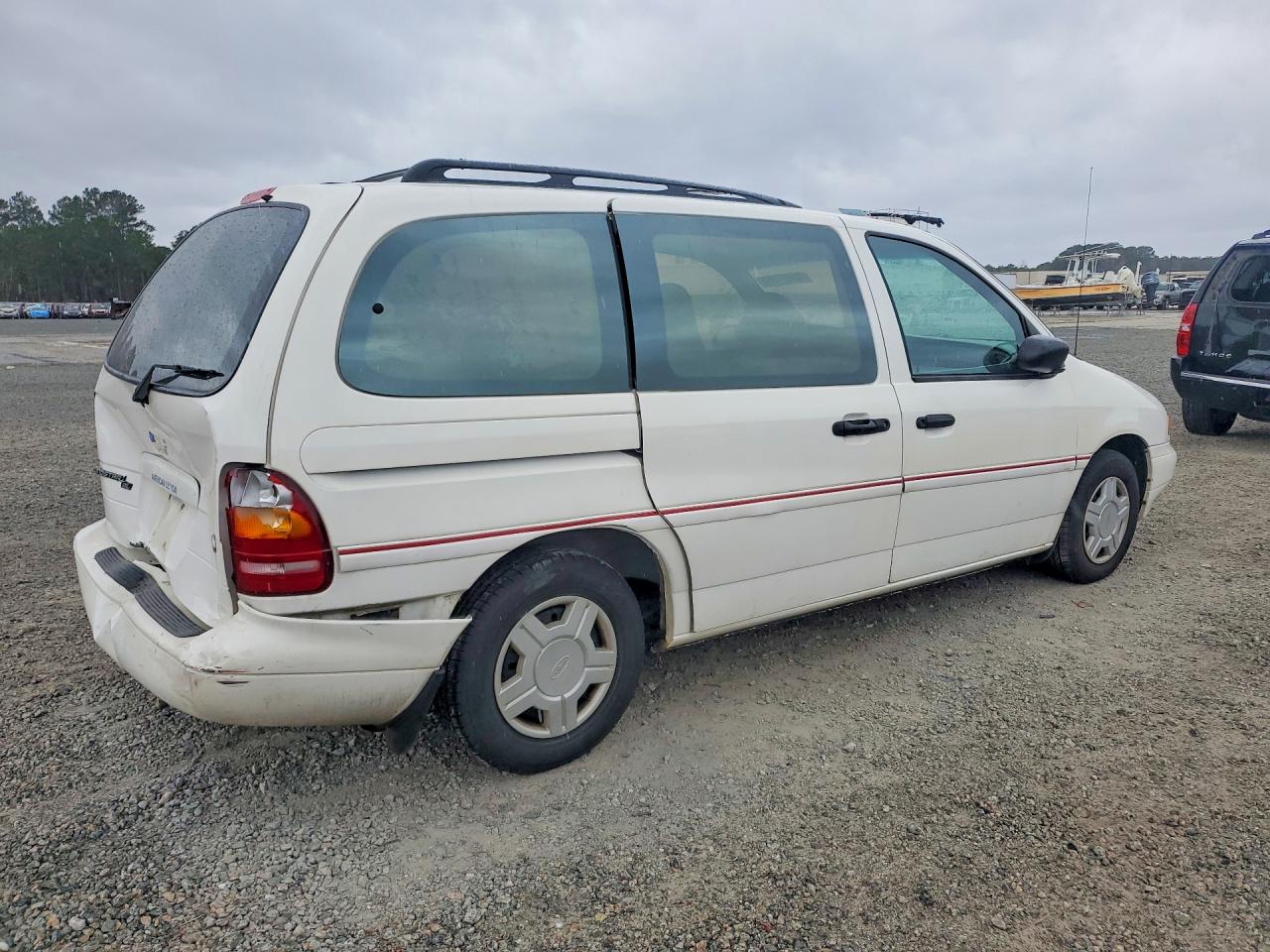 1995 Ford Windstar Wagon White vin: 2FMDA5143SBB79743