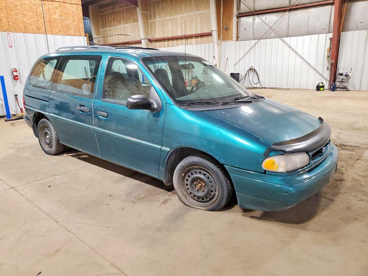 1996 Ford Windstar Wagon Бирюзовый vin: 2FMDA5143TBC20776