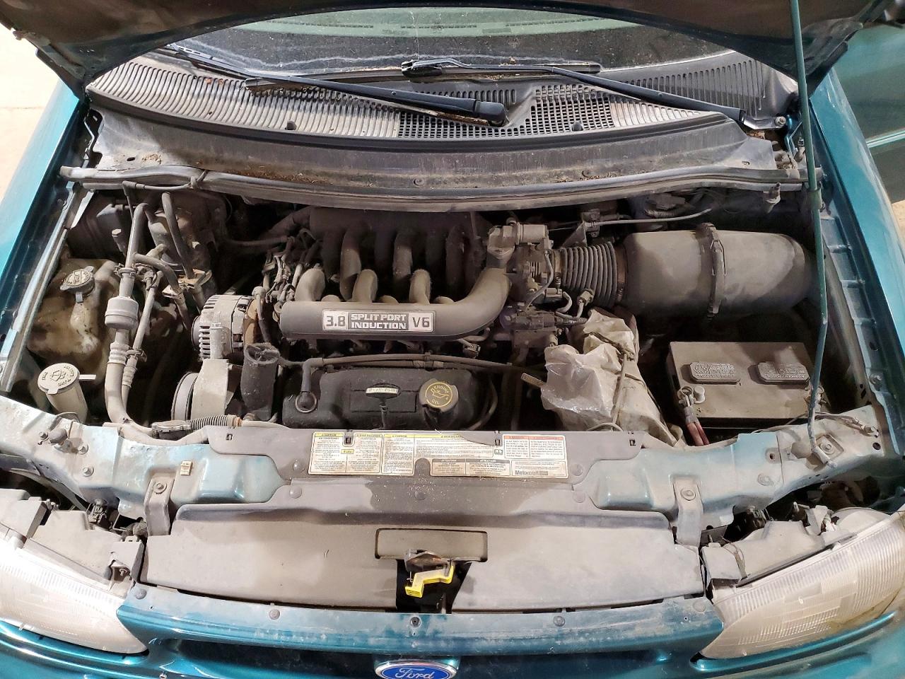 1996 Ford Windstar Wagon Бирюзовый vin: 2FMDA5143TBC20776