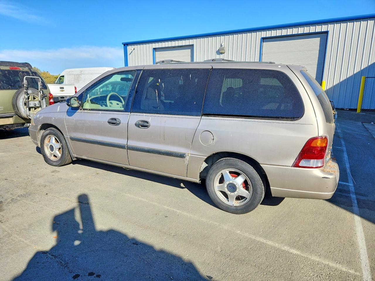 2003 Ford Windstar Lx Tan vin: 2FMDA51443BB60877
