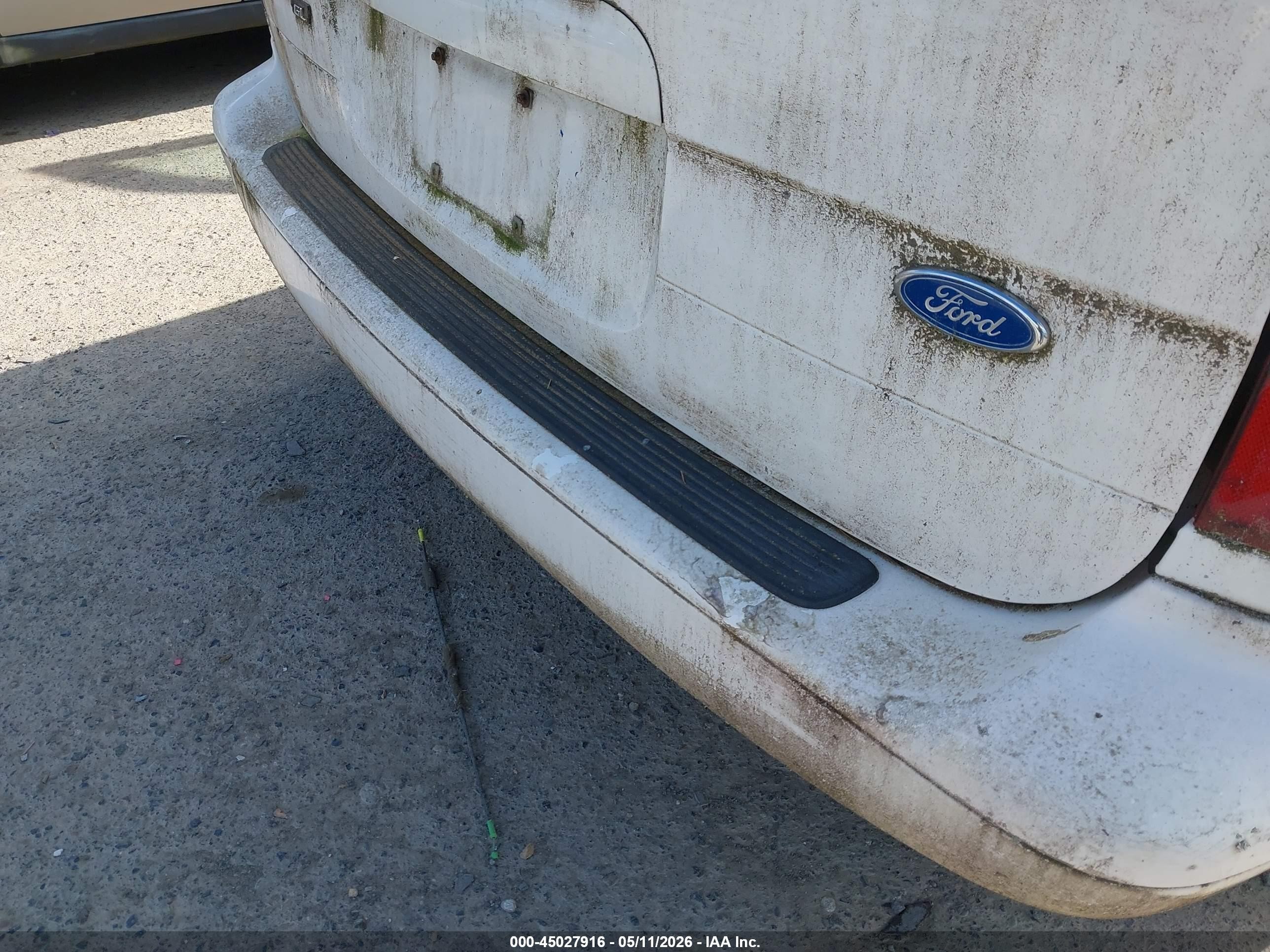 1996 Ford Windstar Wagon White vin: 2FMDA5144TBB13283