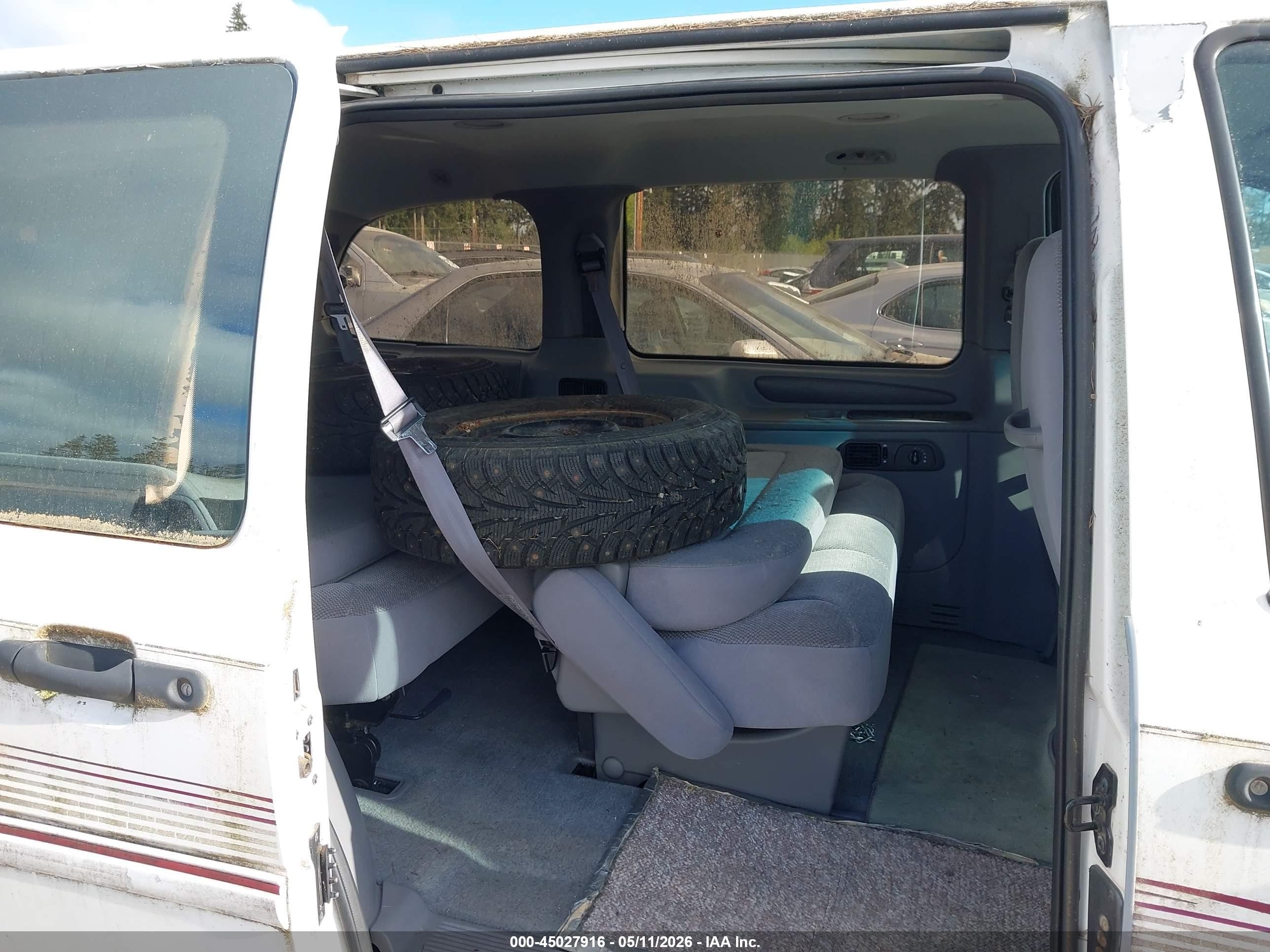 1996 Ford Windstar Wagon White vin: 2FMDA5144TBB13283