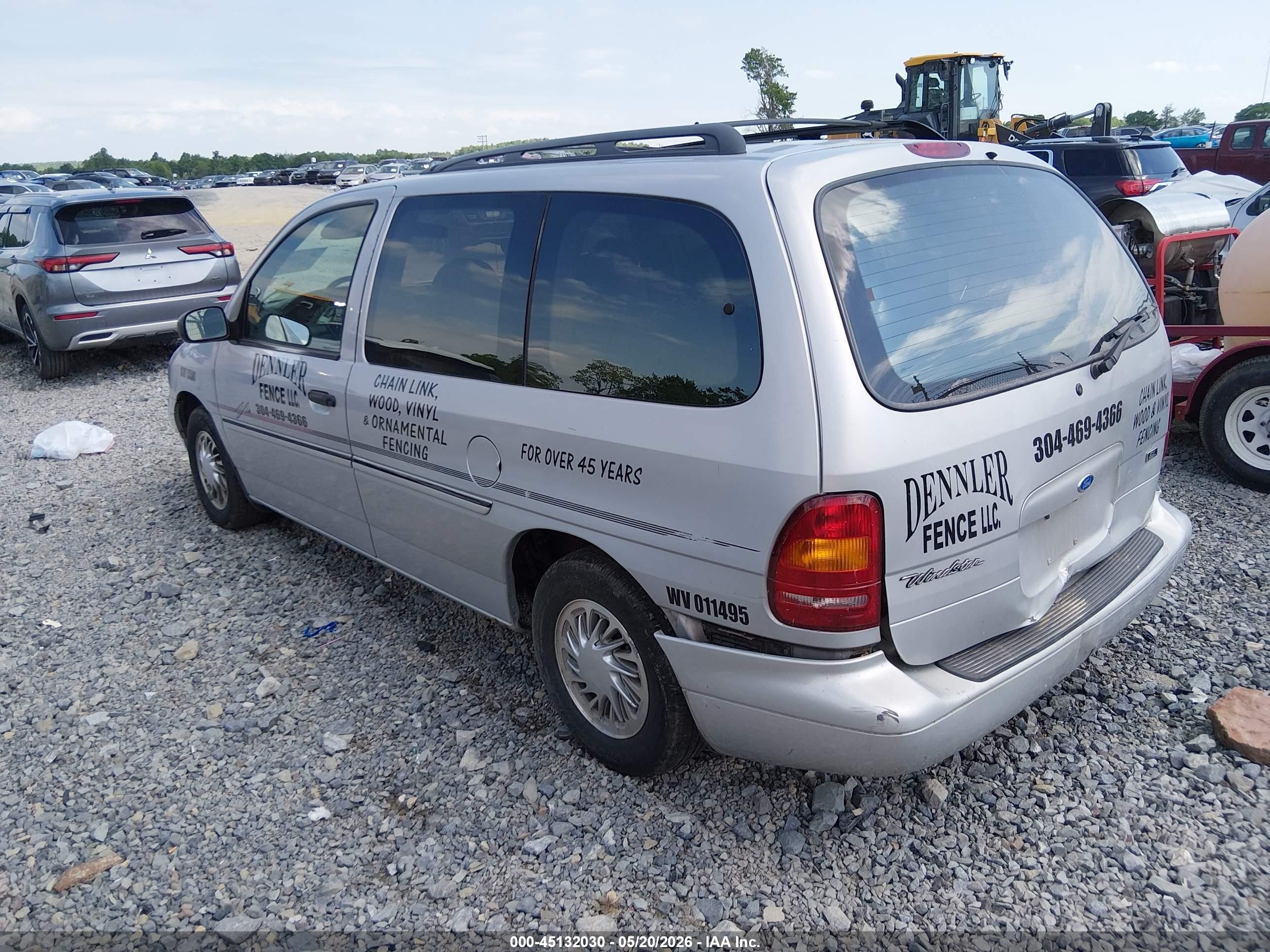 1998 Ford Windstar Gl/limited/lx Серебряный vin: 2FMDA5144WBB44053