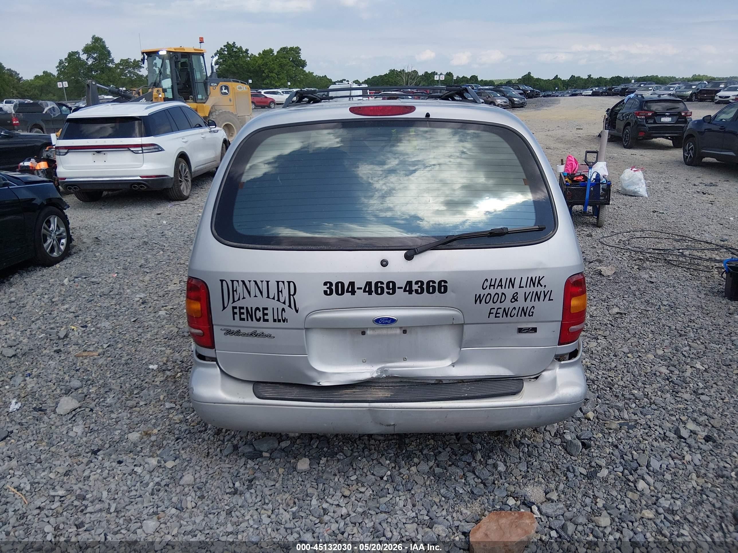 1998 Ford Windstar Gl/limited/lx Серебряный vin: 2FMDA5144WBB44053