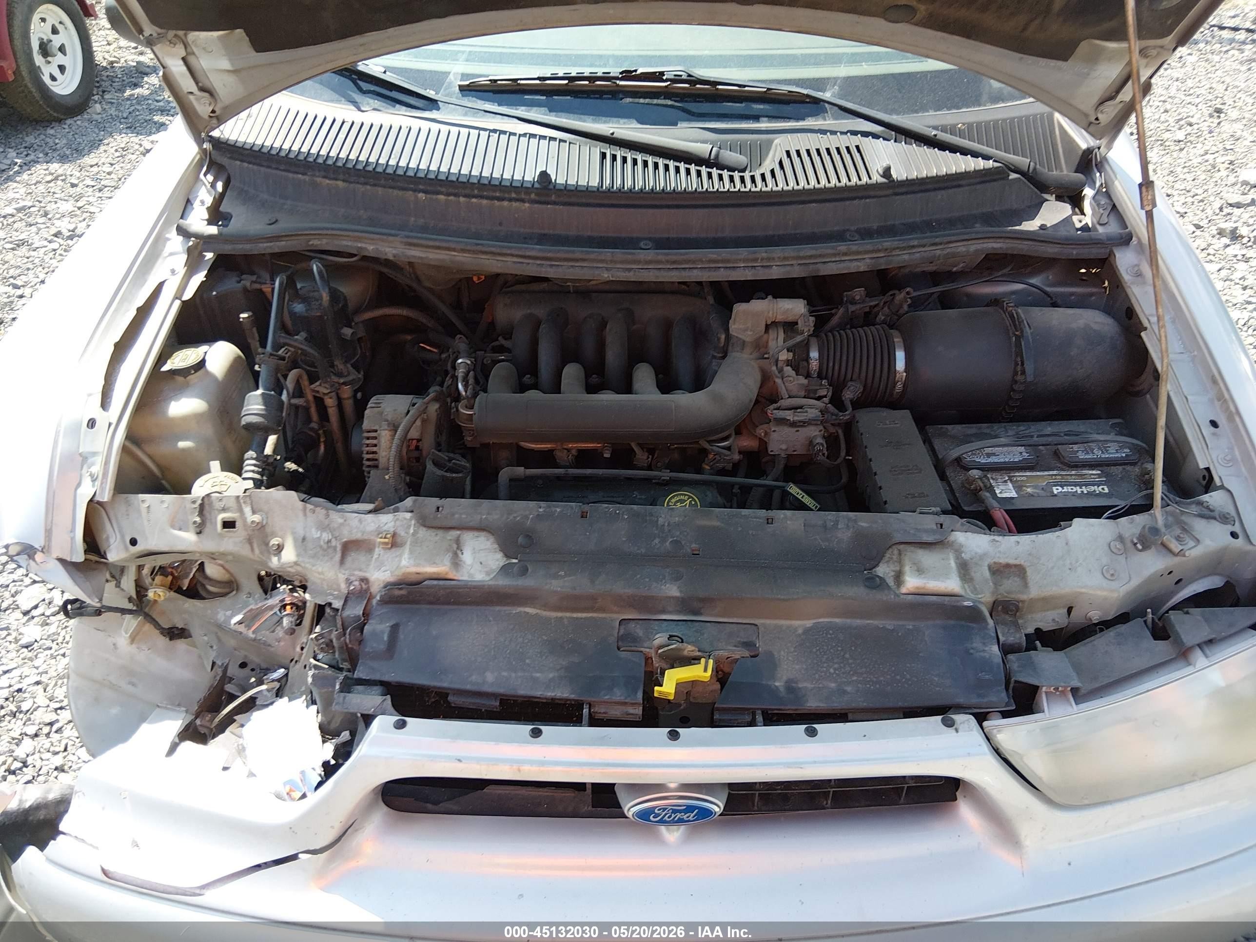 1998 Ford Windstar Gl/limited/lx Серебряный vin: 2FMDA5144WBB44053