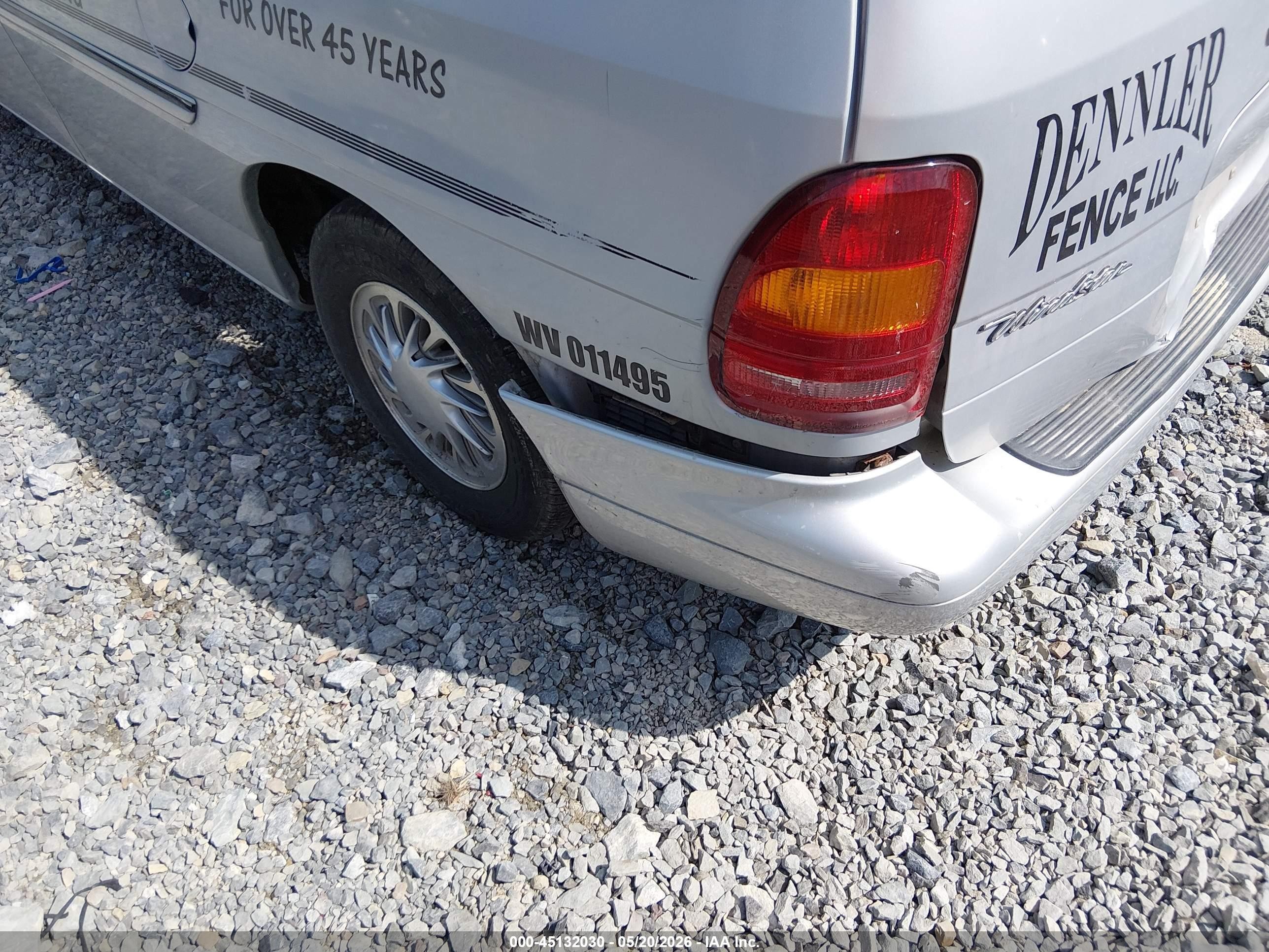 1998 Ford Windstar Gl/limited/lx Серебряный vin: 2FMDA5144WBB44053