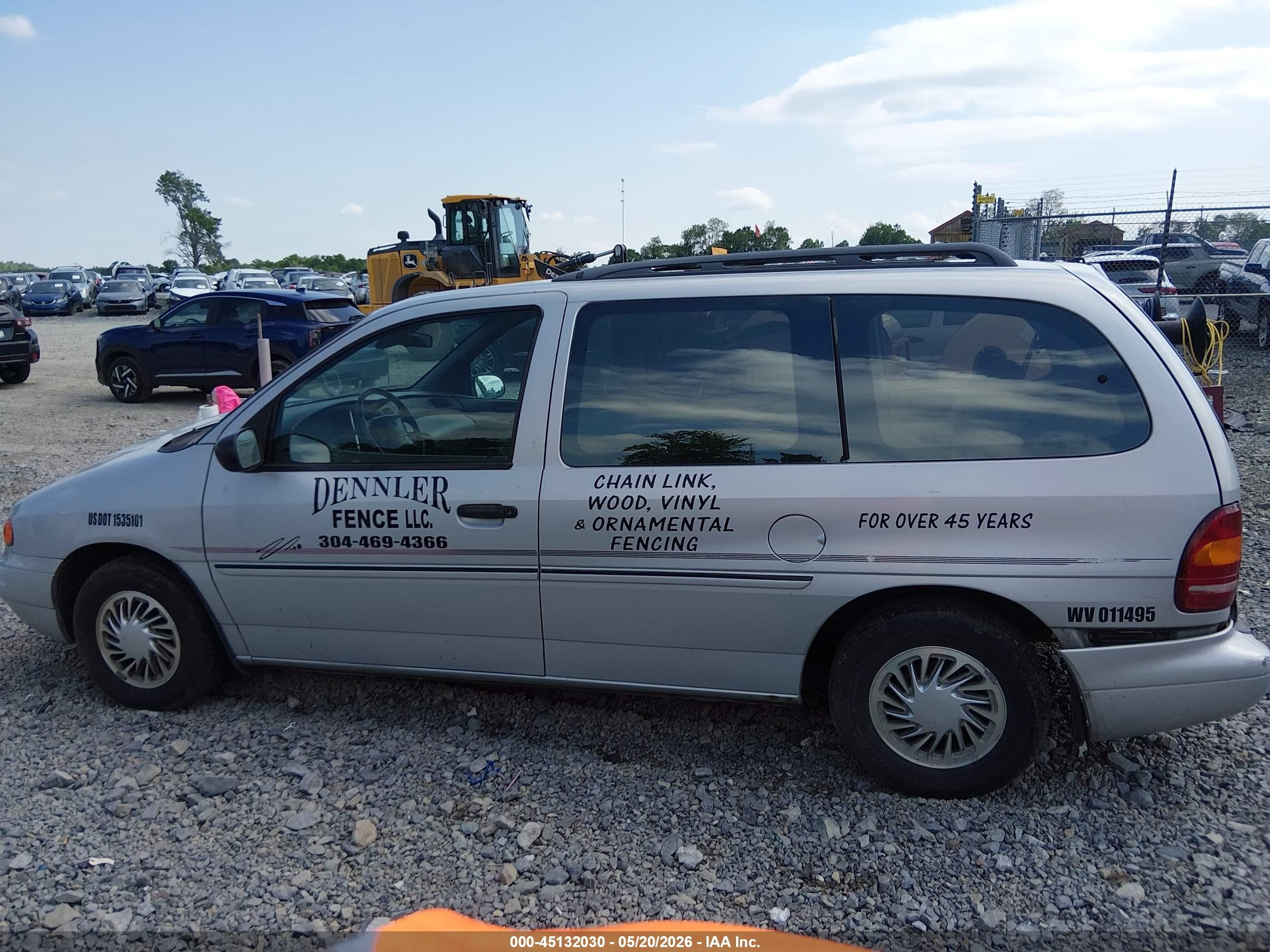 1998 Ford Windstar Gl/limited/lx Серебряный vin: 2FMDA5144WBB44053