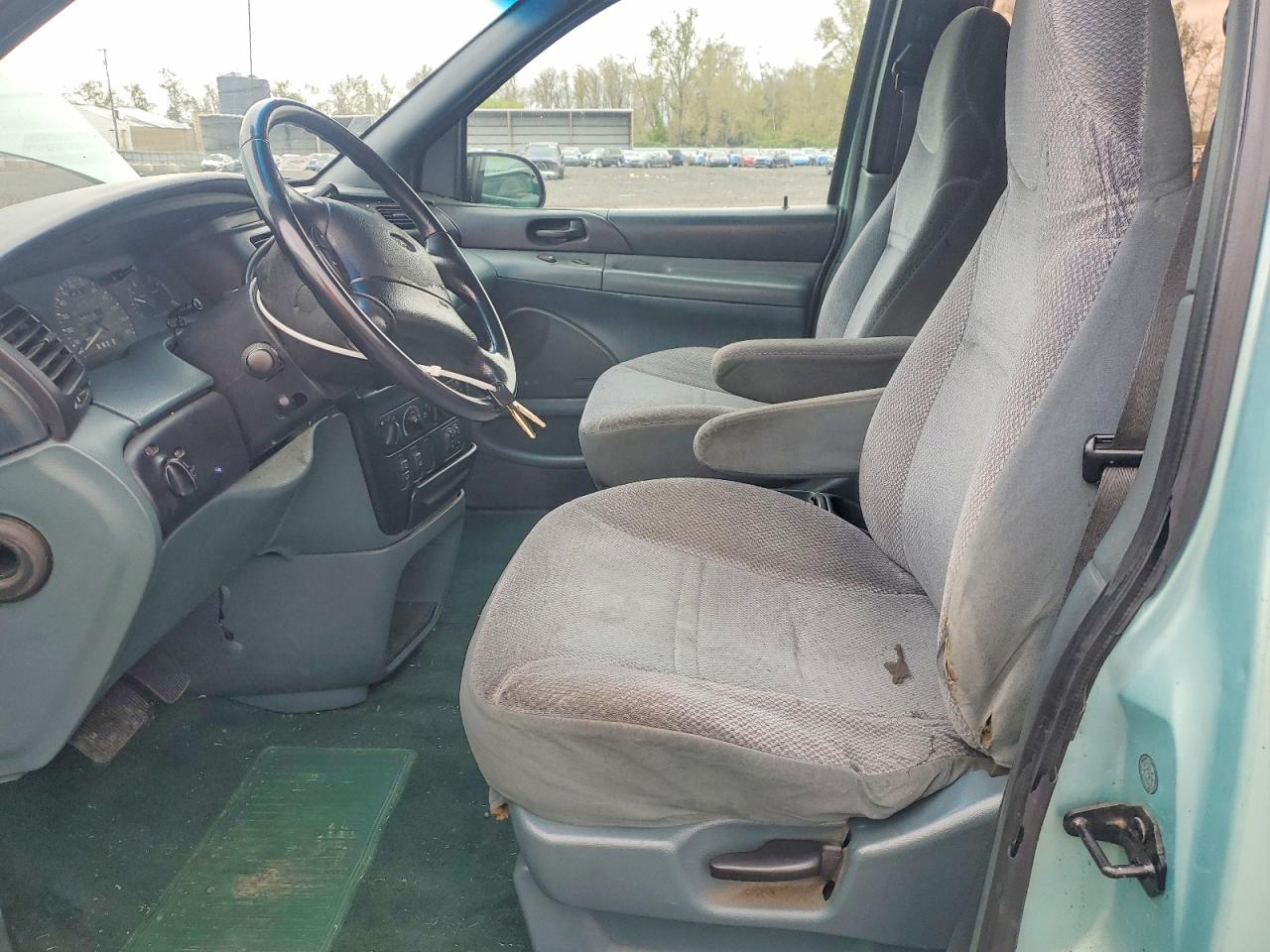 1995 Ford Windstar Wagon Turquoise vin: 2FMDA5145SBC44236