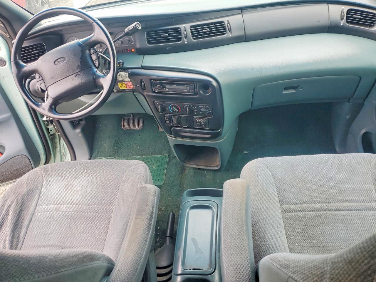 1995 Ford Windstar Wagon Turquoise vin: 2FMDA5145SBC44236