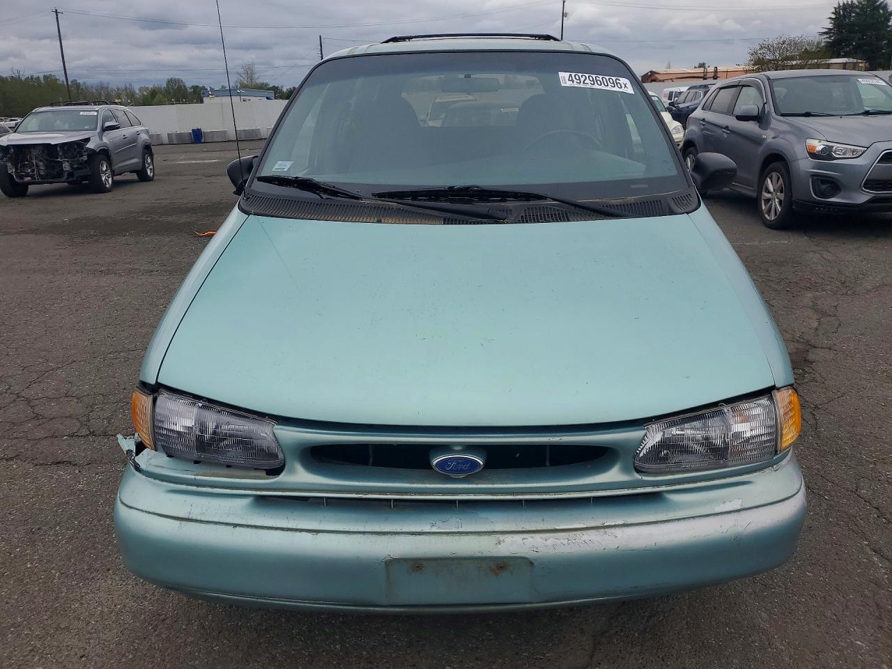 1995 Ford Windstar Wagon Turquoise vin: 2FMDA5145SBC44236