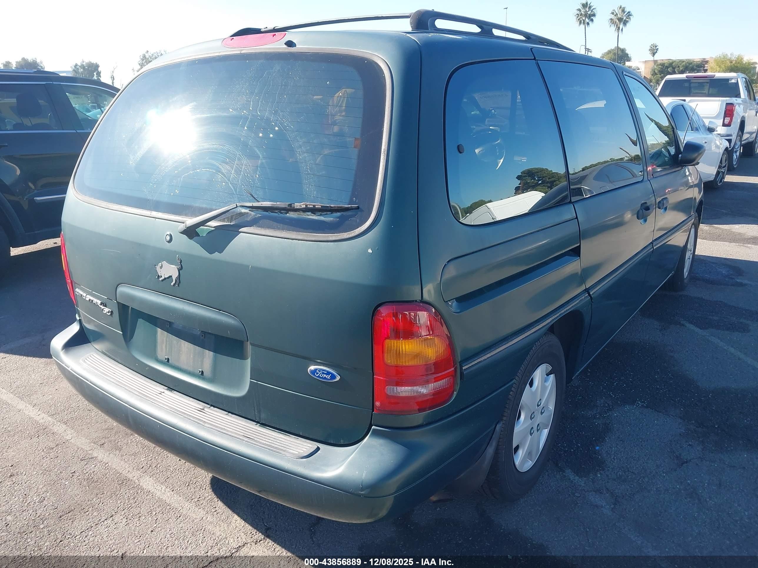 1995 Ford Windstar Wagon Green vin: 2FMDA5147SBC15997