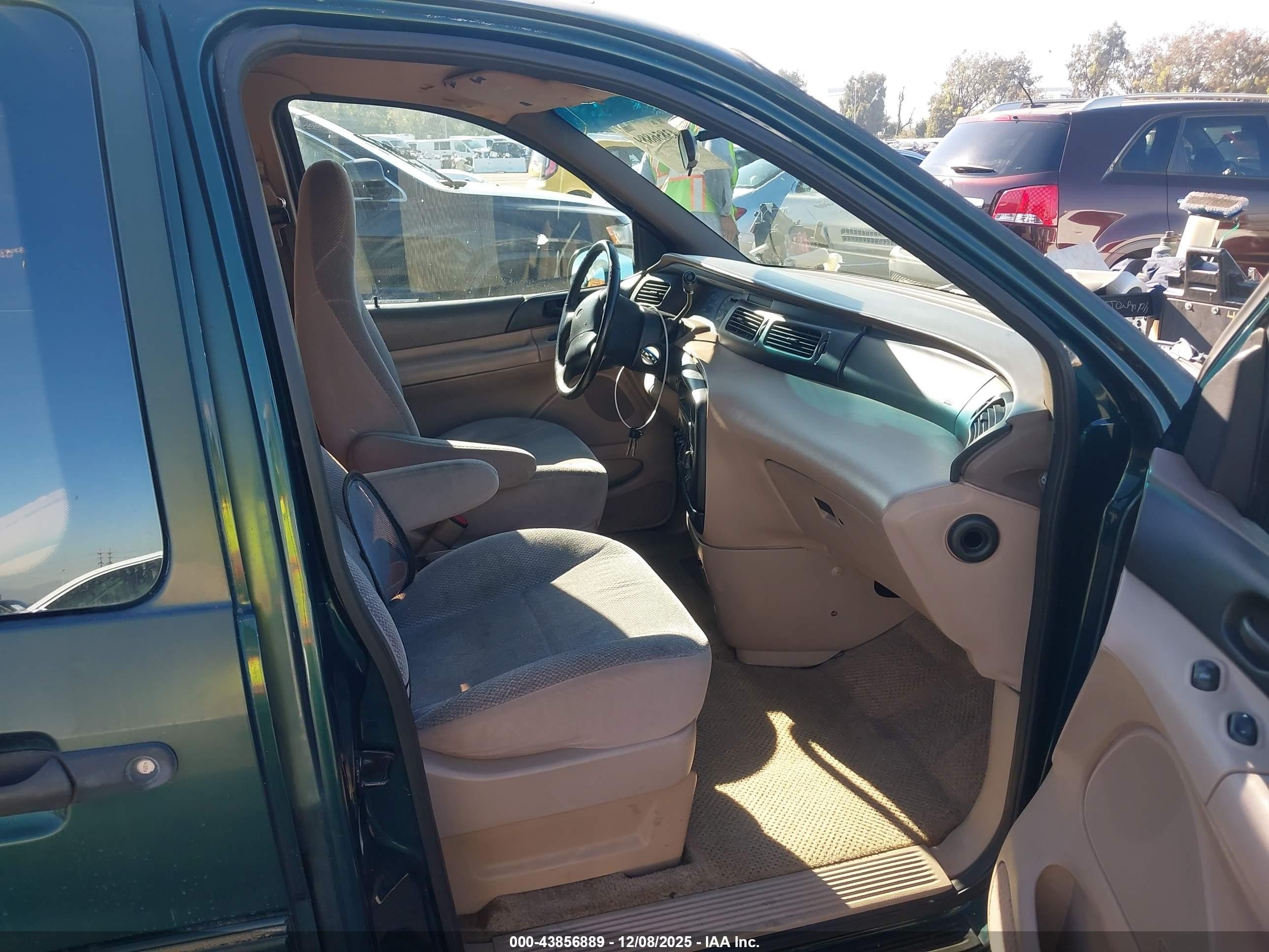 1995 Ford Windstar Wagon Green vin: 2FMDA5147SBC15997