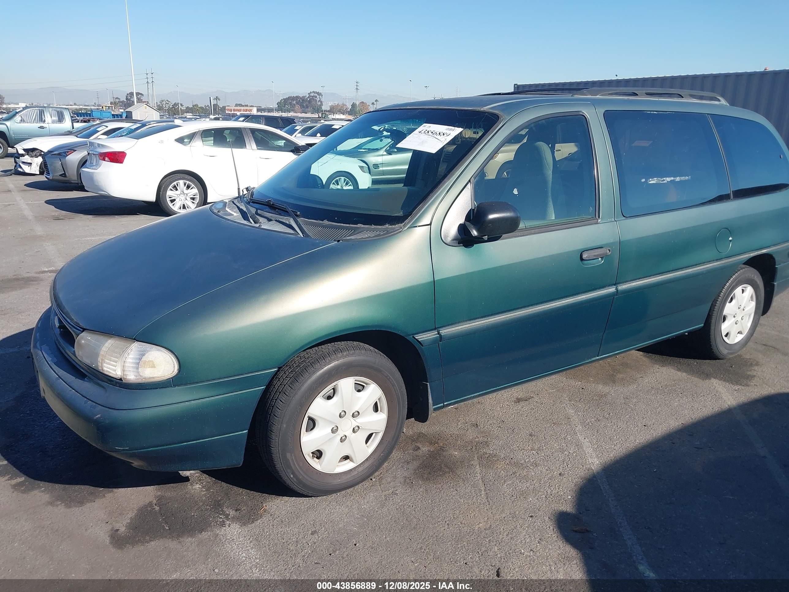 1995 Ford Windstar Wagon Green vin: 2FMDA5147SBC15997