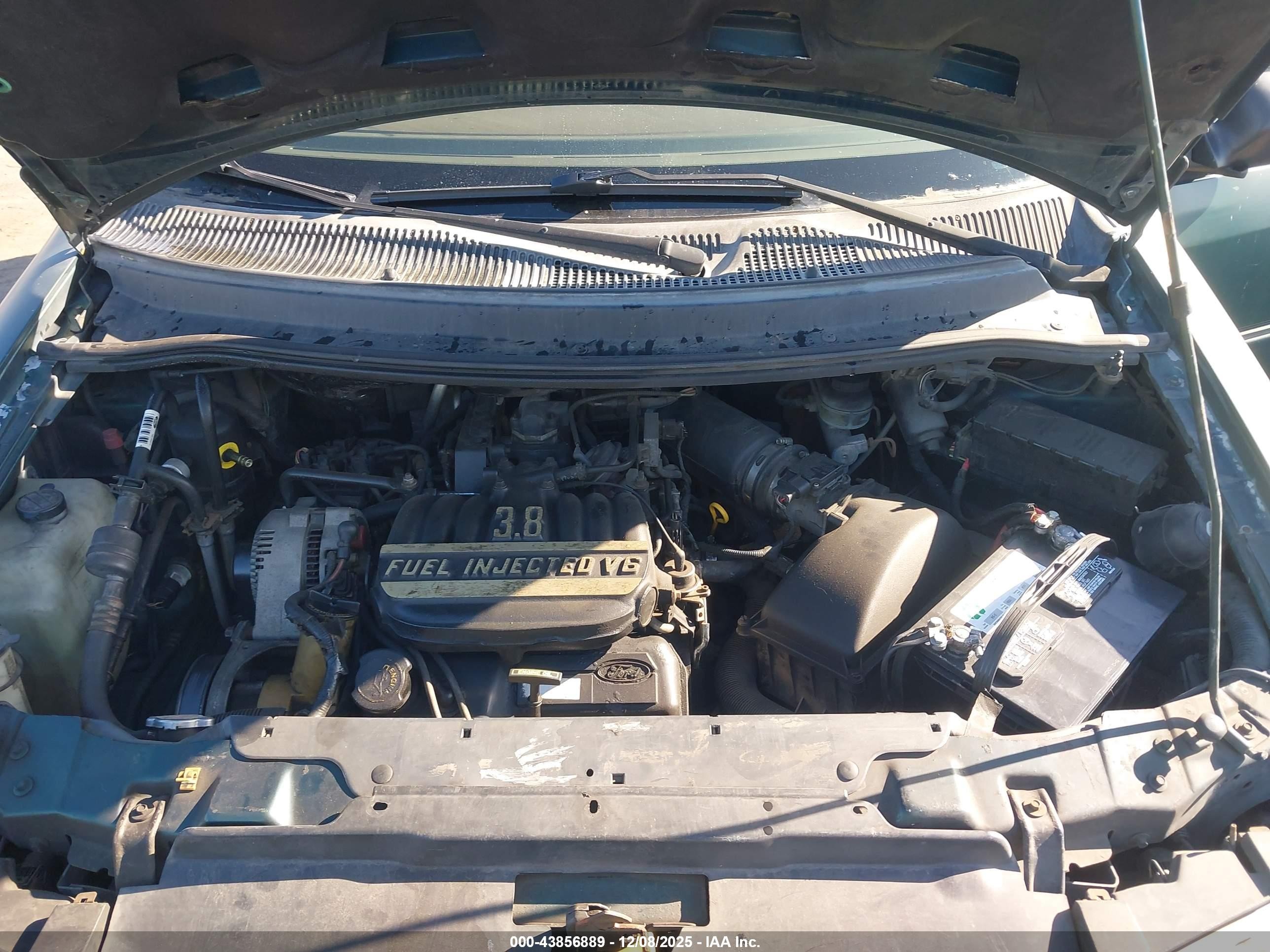 1995 Ford Windstar Wagon Green vin: 2FMDA5147SBC15997