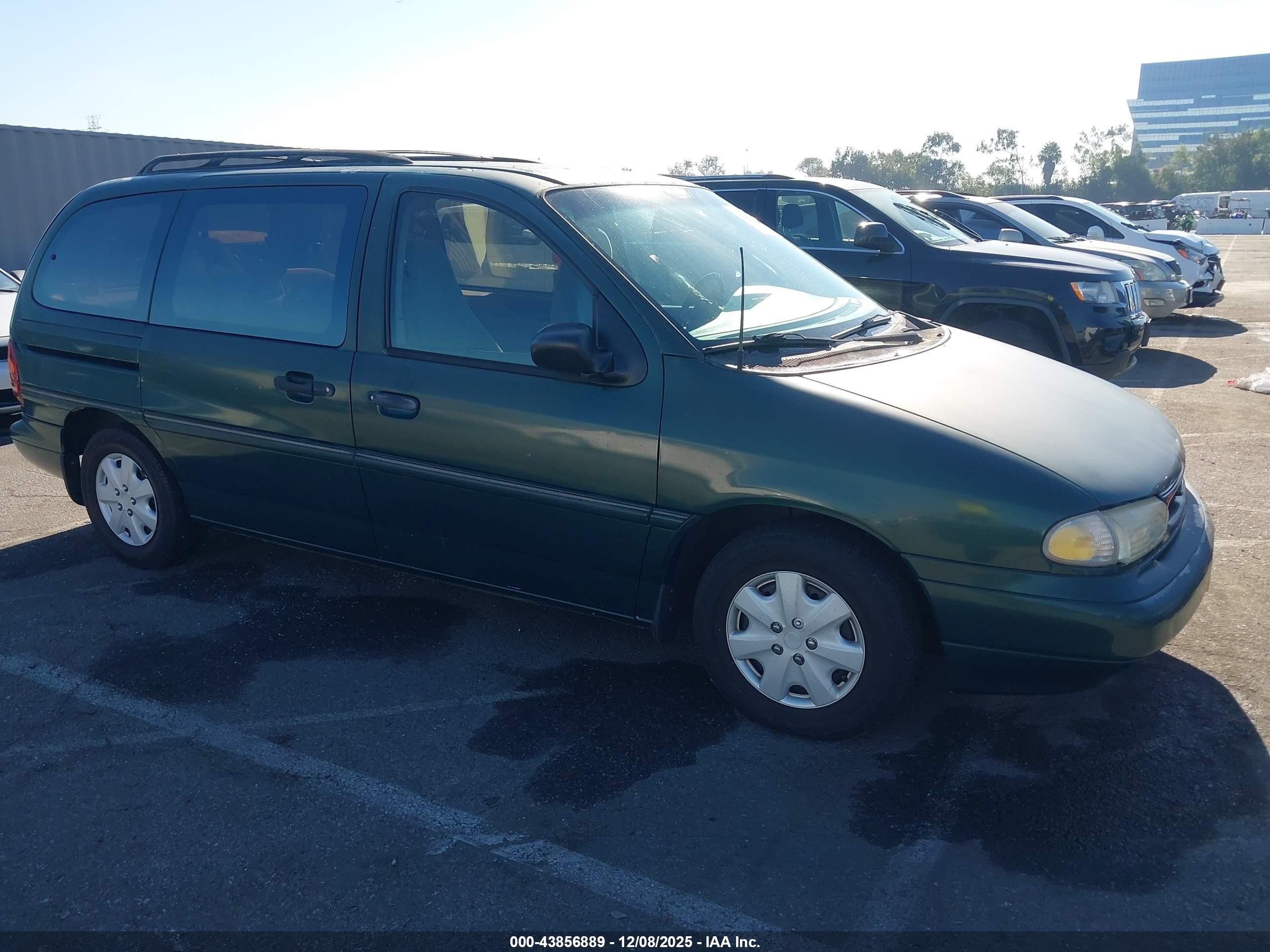 1995 Ford Windstar Wagon Green vin: 2FMDA5147SBC15997