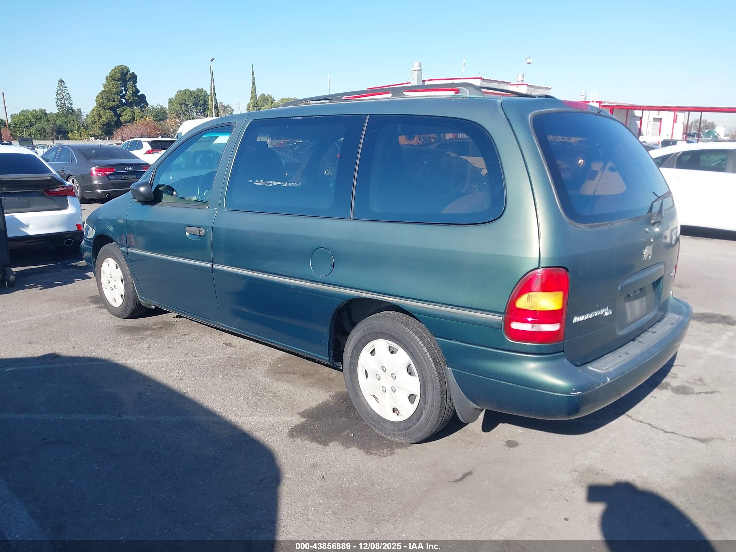 1995 Ford Windstar Wagon Green vin: 2FMDA5147SBC15997