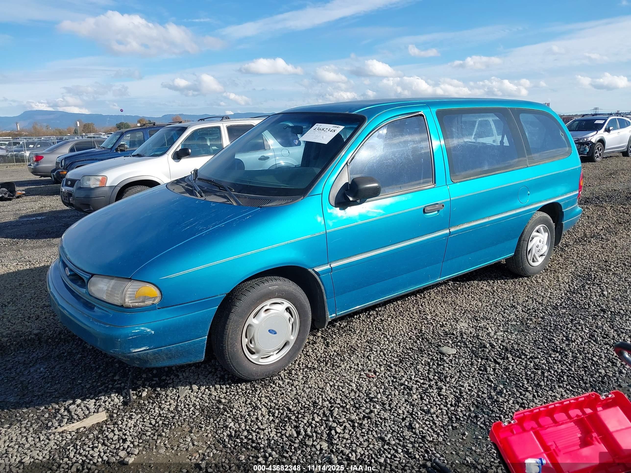 1997 Ford Windstar Gl/lx Green vin: 2FMDA5148VBC97288