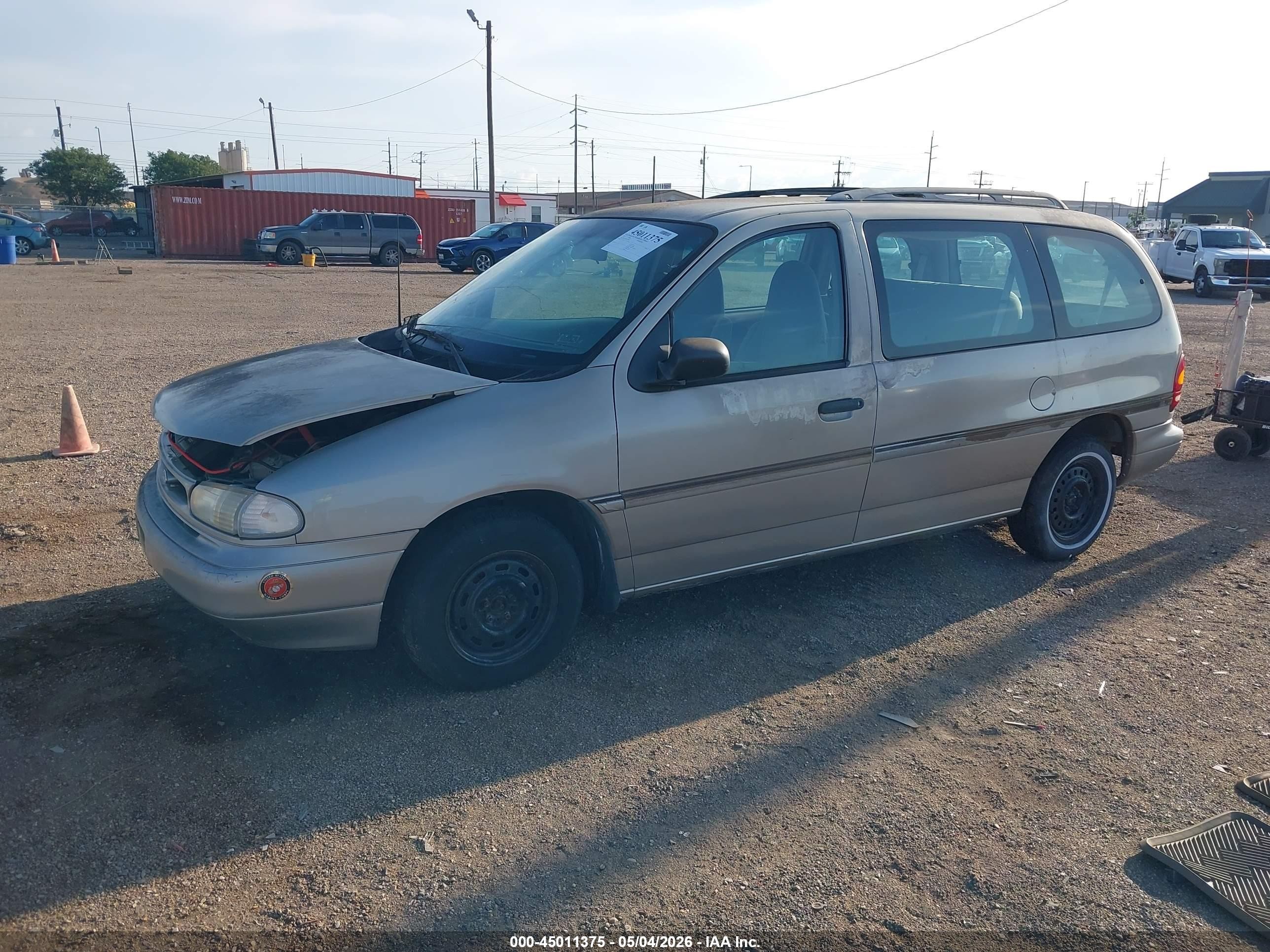 1997 Ford Windstar Gl/lx Tan vin: 2FMDA5148VBD18558
