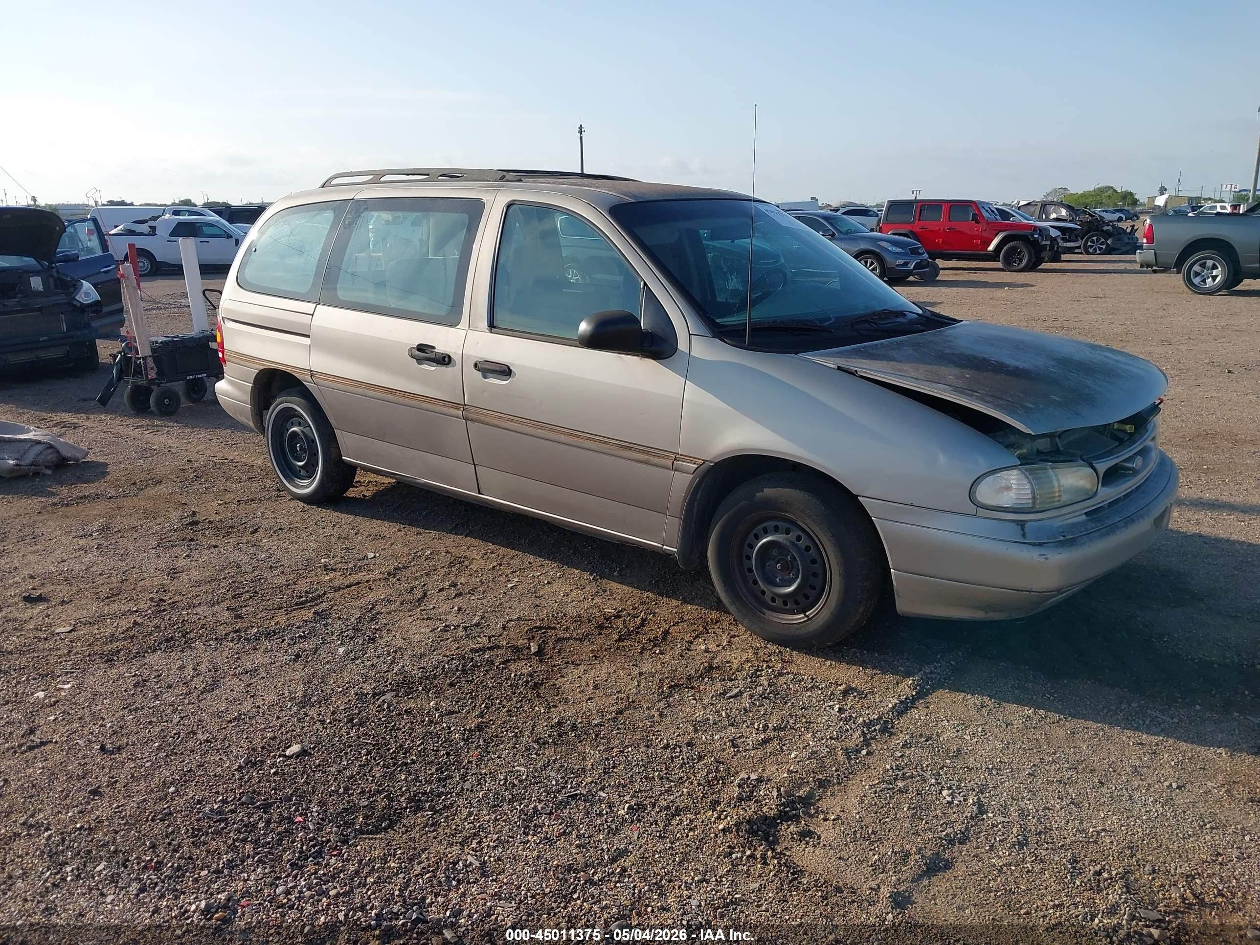 1997 Ford Windstar Gl/lx Tan vin: 2FMDA5148VBD18558