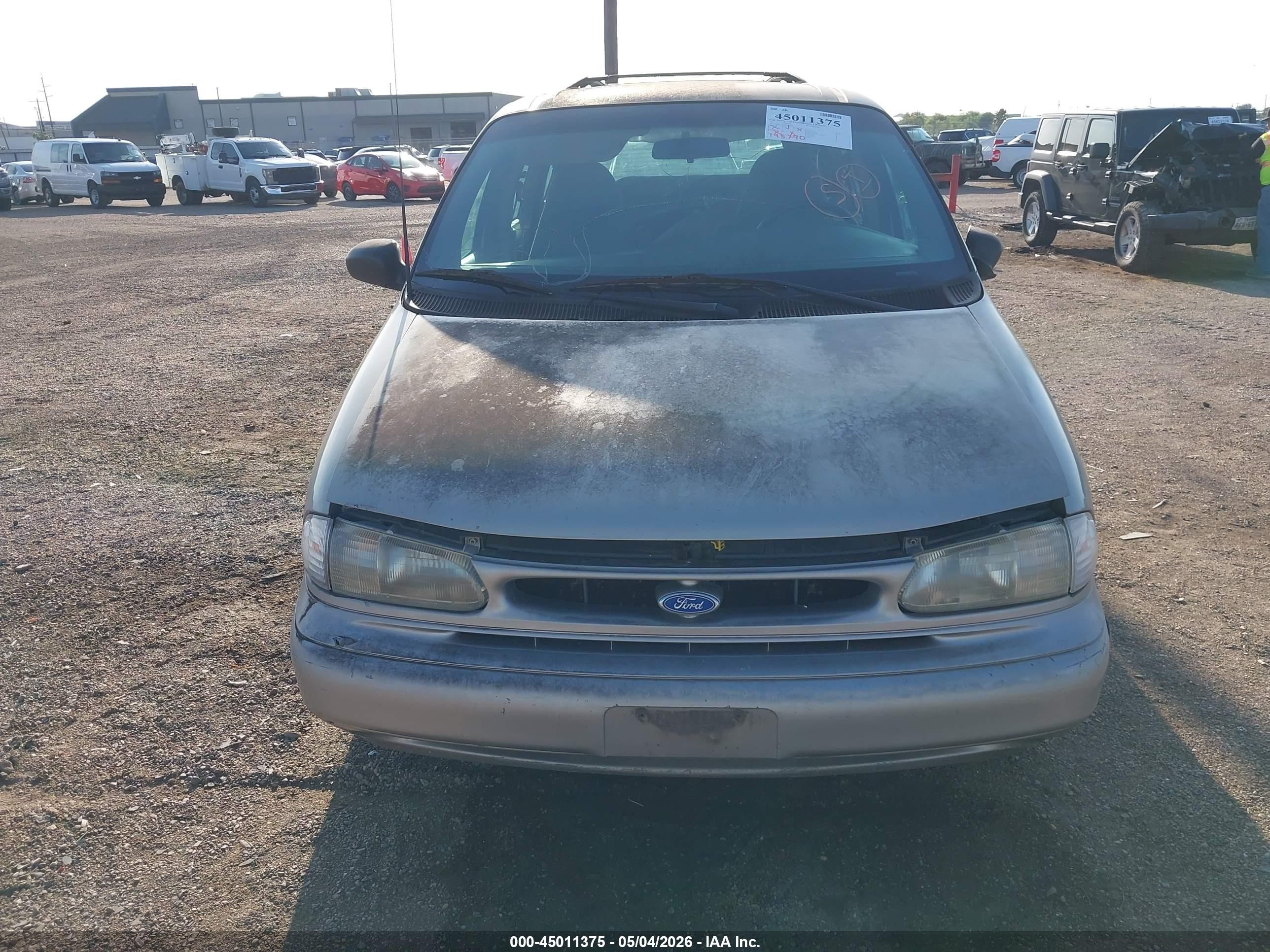 1997 Ford Windstar Gl/lx Tan vin: 2FMDA5148VBD18558