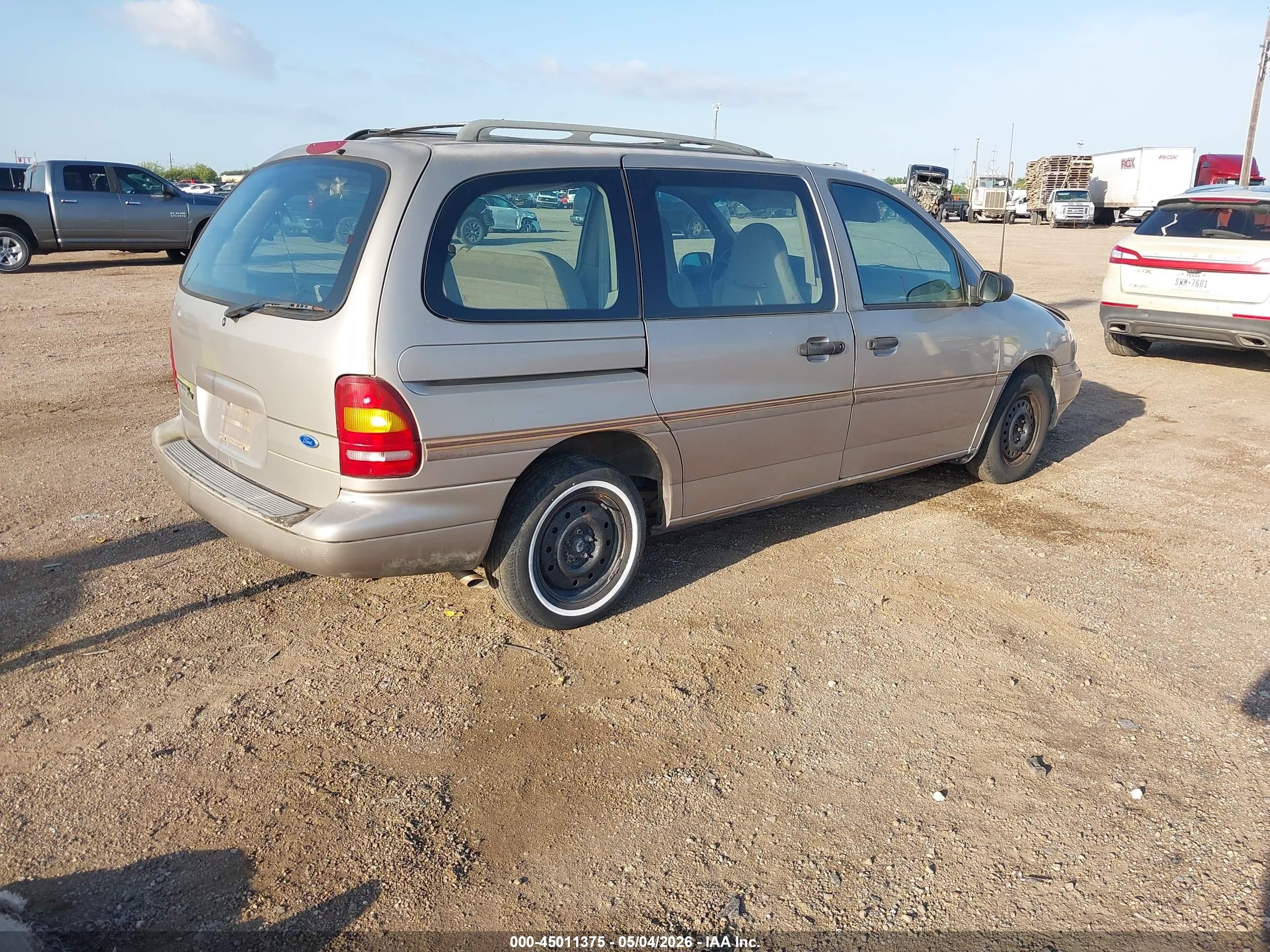 1997 Ford Windstar Gl/lx Tan vin: 2FMDA5148VBD18558