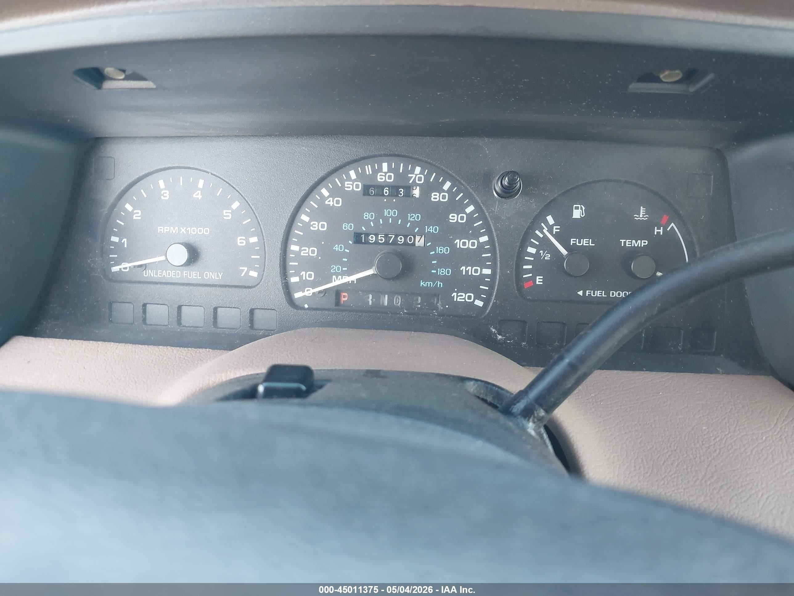 1997 Ford Windstar Gl/lx Tan vin: 2FMDA5148VBD18558