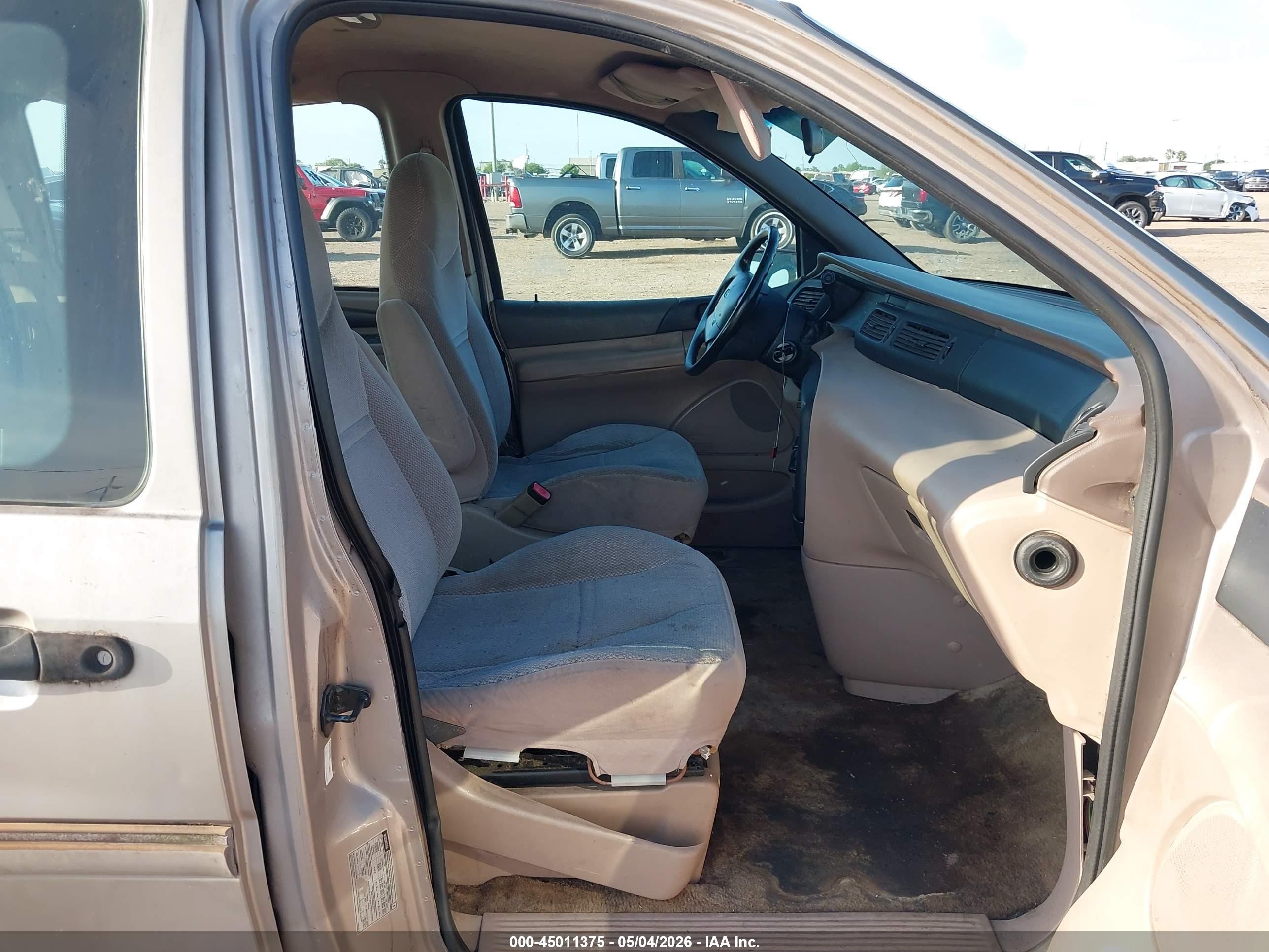 1997 Ford Windstar Gl/lx Tan vin: 2FMDA5148VBD18558