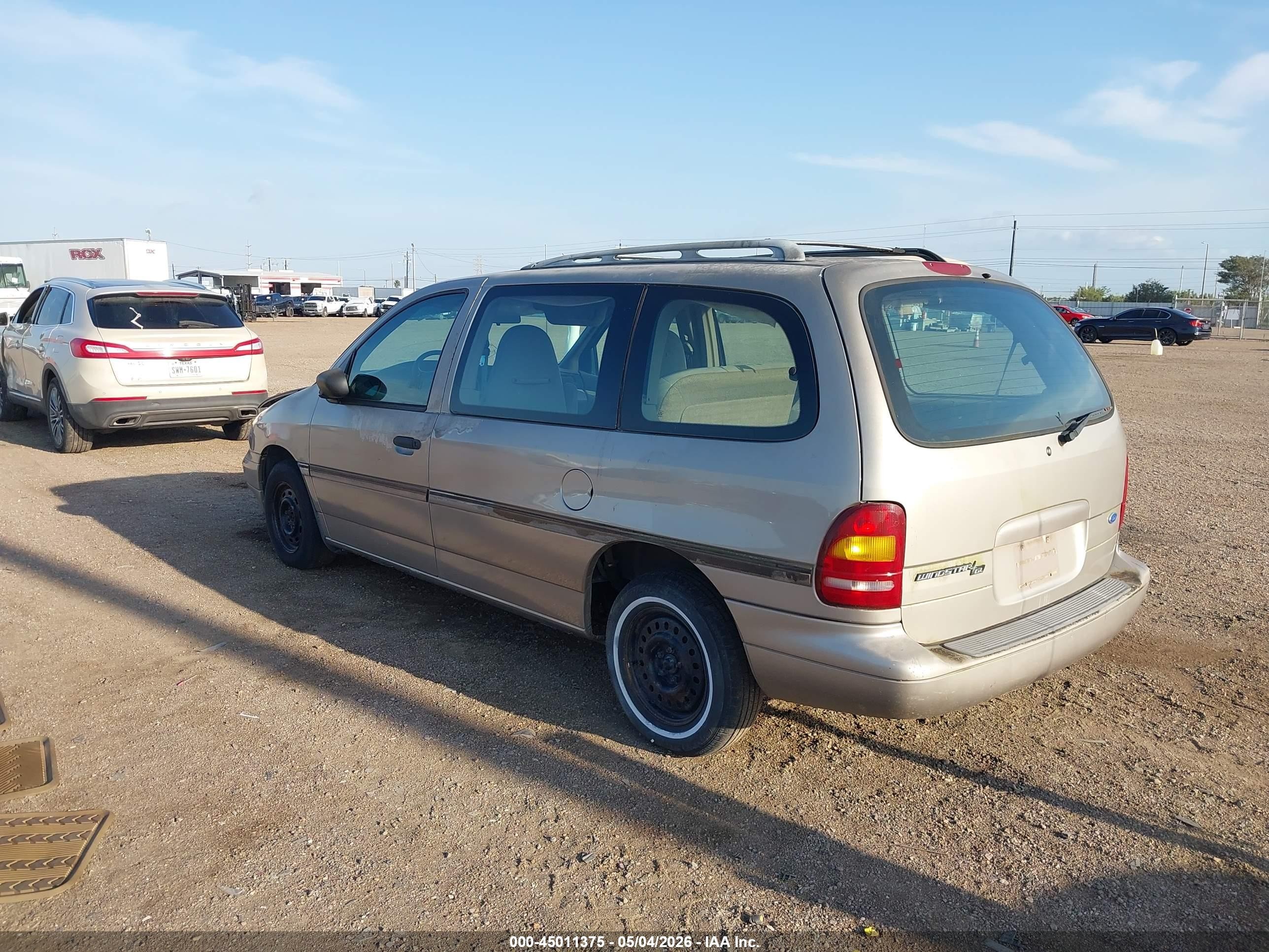 1997 Ford Windstar Gl/lx Tan vin: 2FMDA5148VBD18558