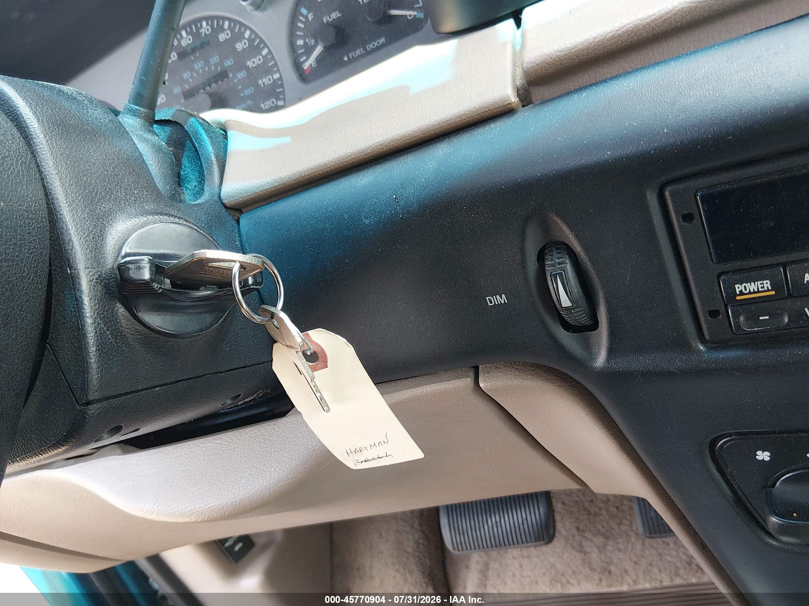 1995 Ford Windstar Wagon Light Blue vin: 2FMDA5149SBA27613