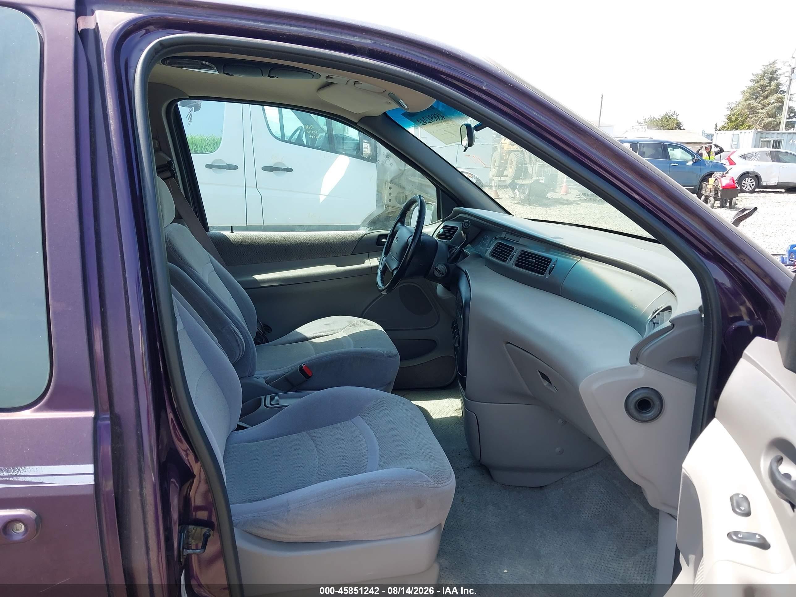 1998 Ford Windstar Gl/limited/lx Purple vin: 2FMDA514XWBA17100