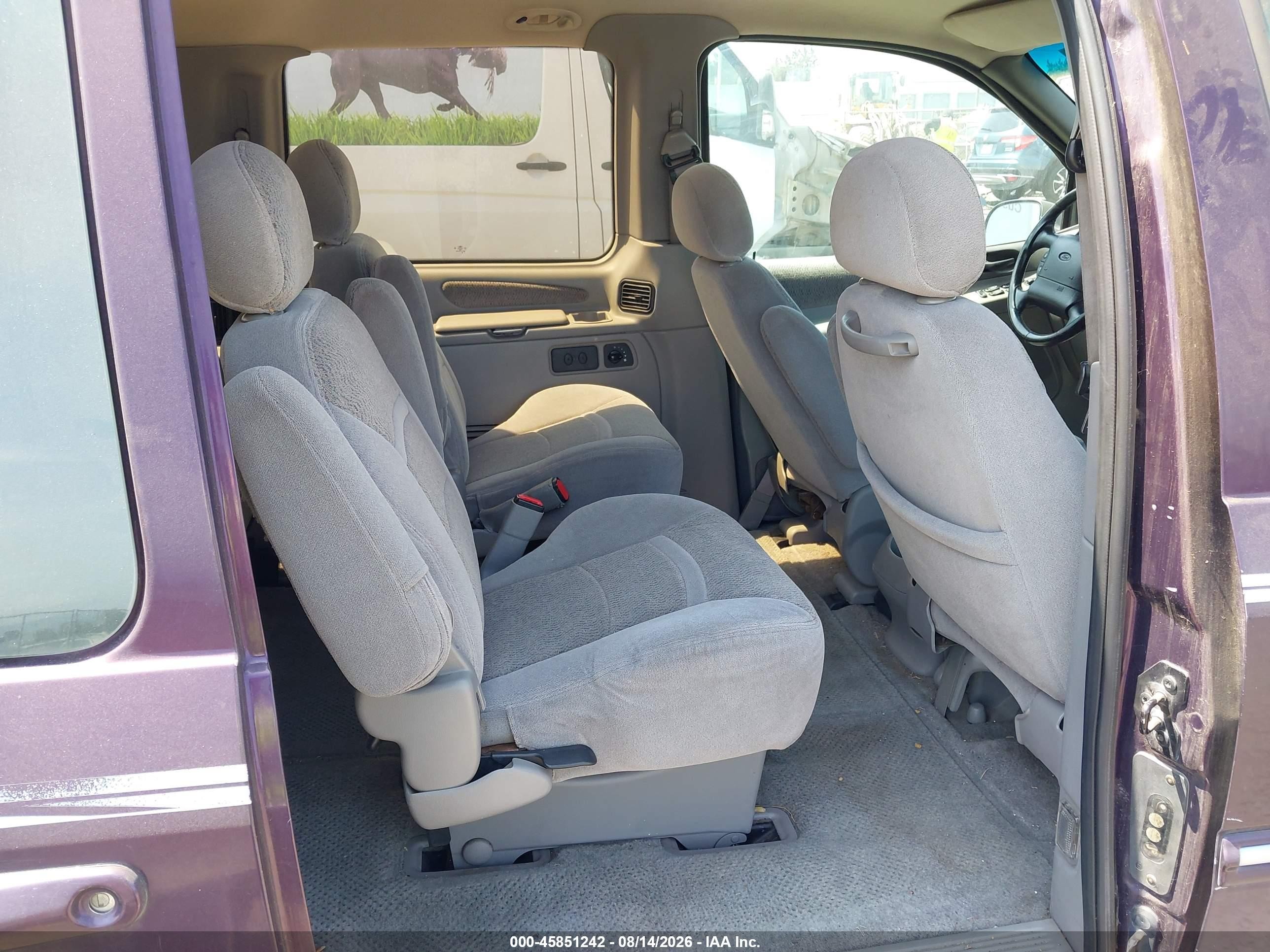1998 Ford Windstar Gl/limited/lx Purple vin: 2FMDA514XWBA17100